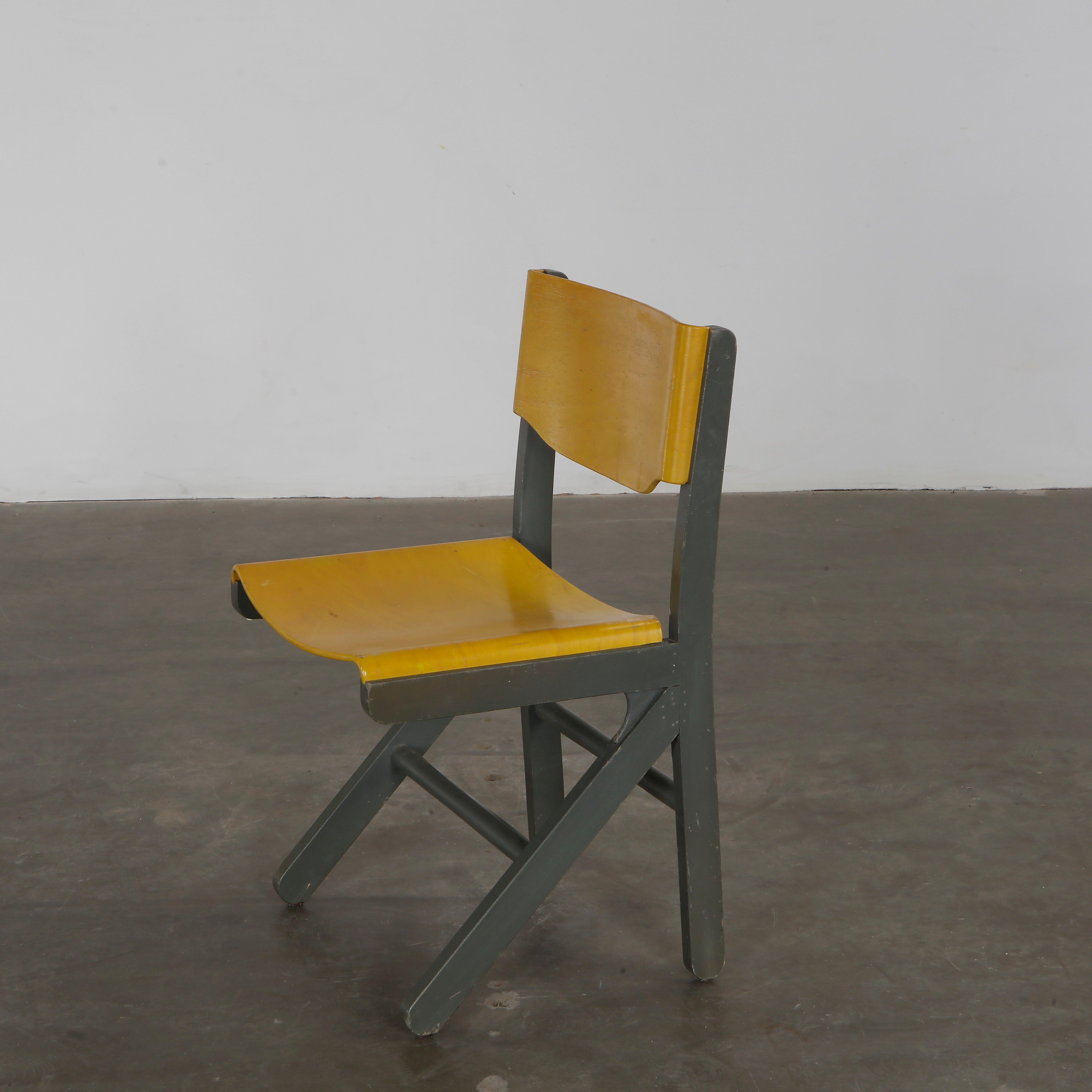 Baumann, Set of Four Koka Chairs, 1990s in vendita 4