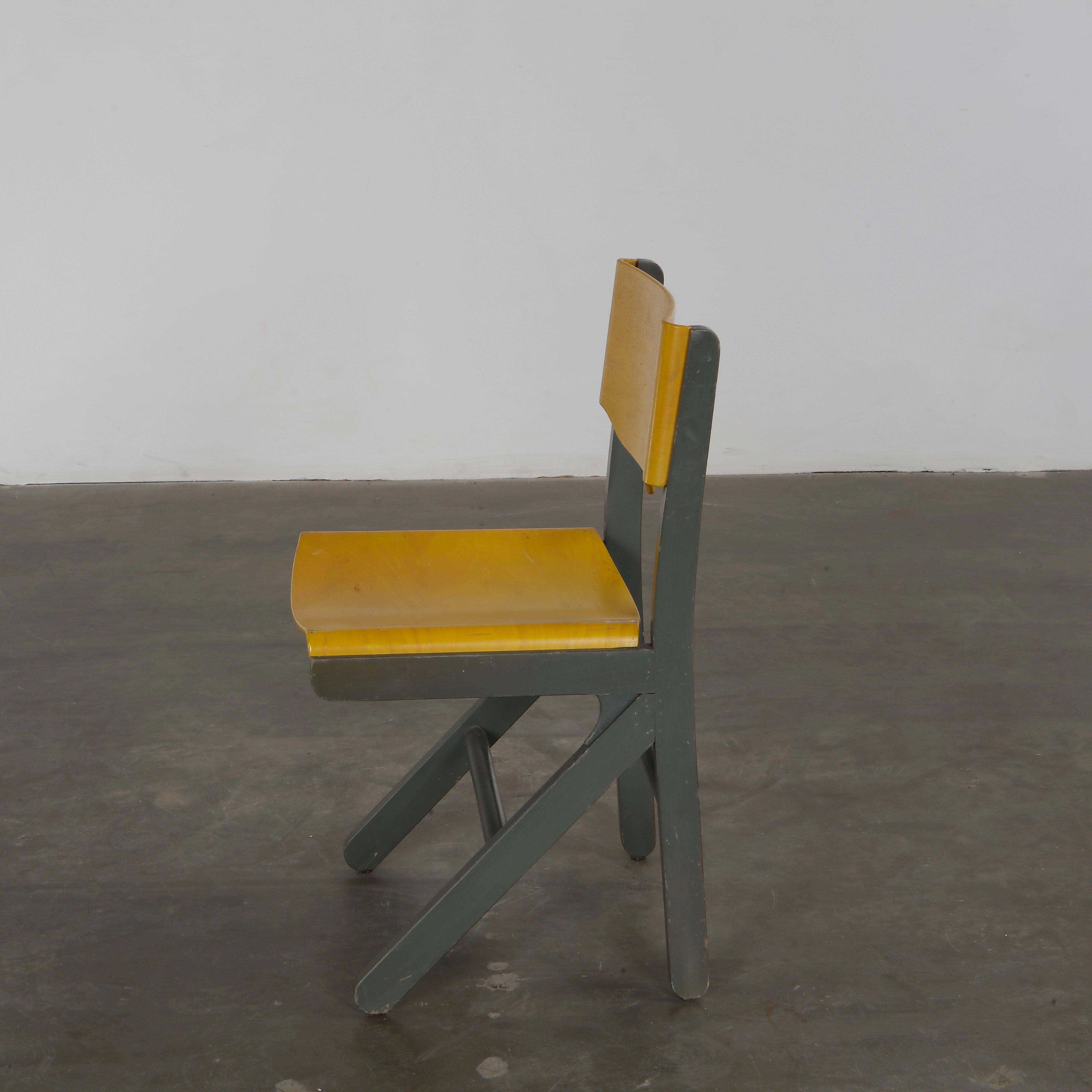 Baumann, Set of Four Koka Chairs, 1990s in vendita 5