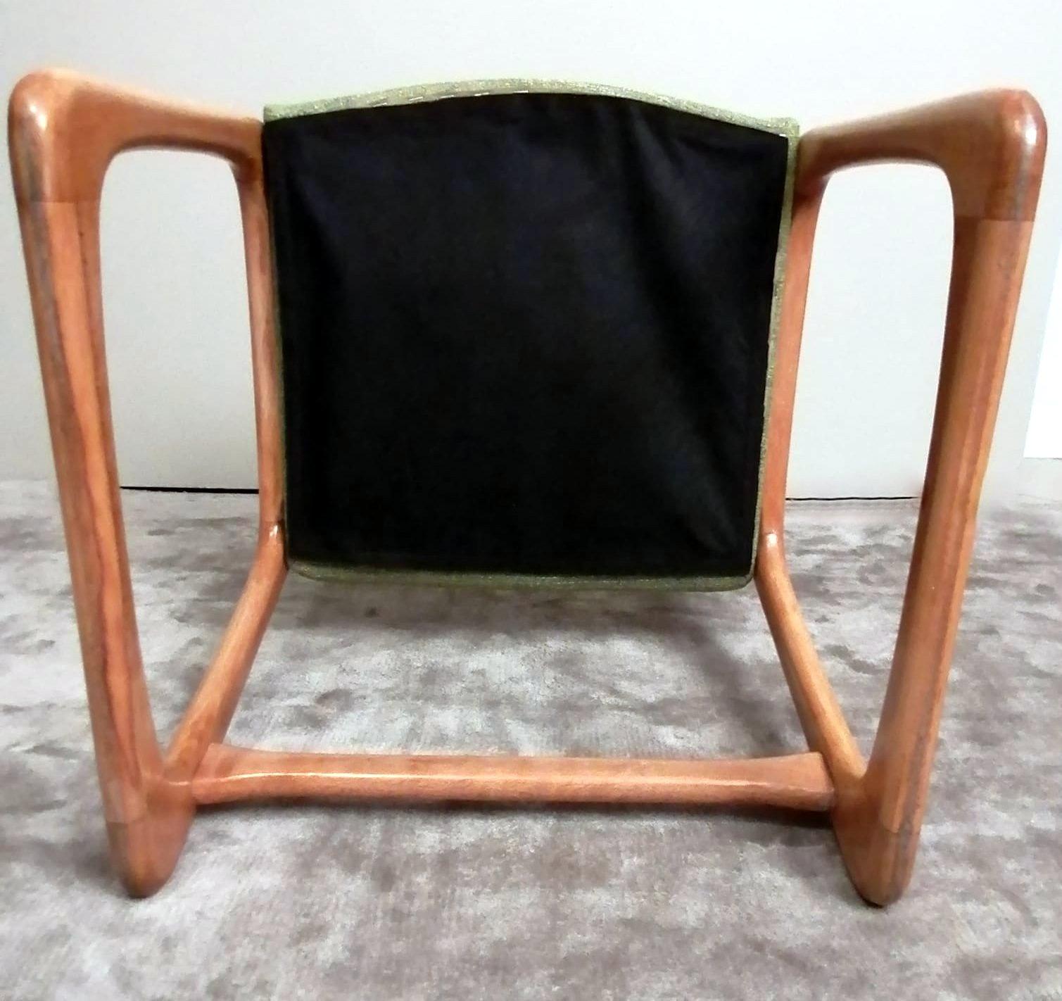 Baumann Walter Set of Six French Chairs Model Bèmole Steam-Curved Wood 10