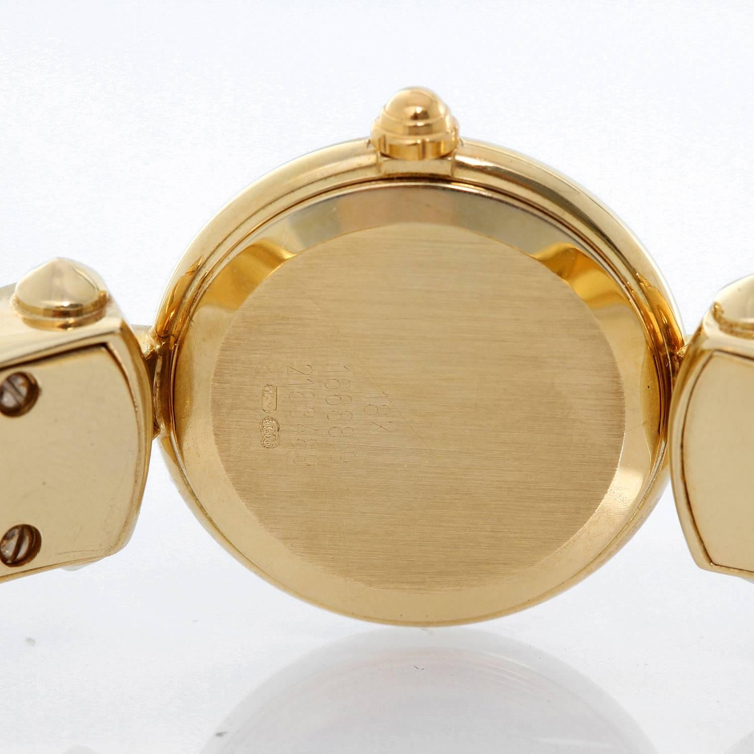 Women's Baume & Mercier Ladies Yellow Gold Vintage Quartz Wristwatch