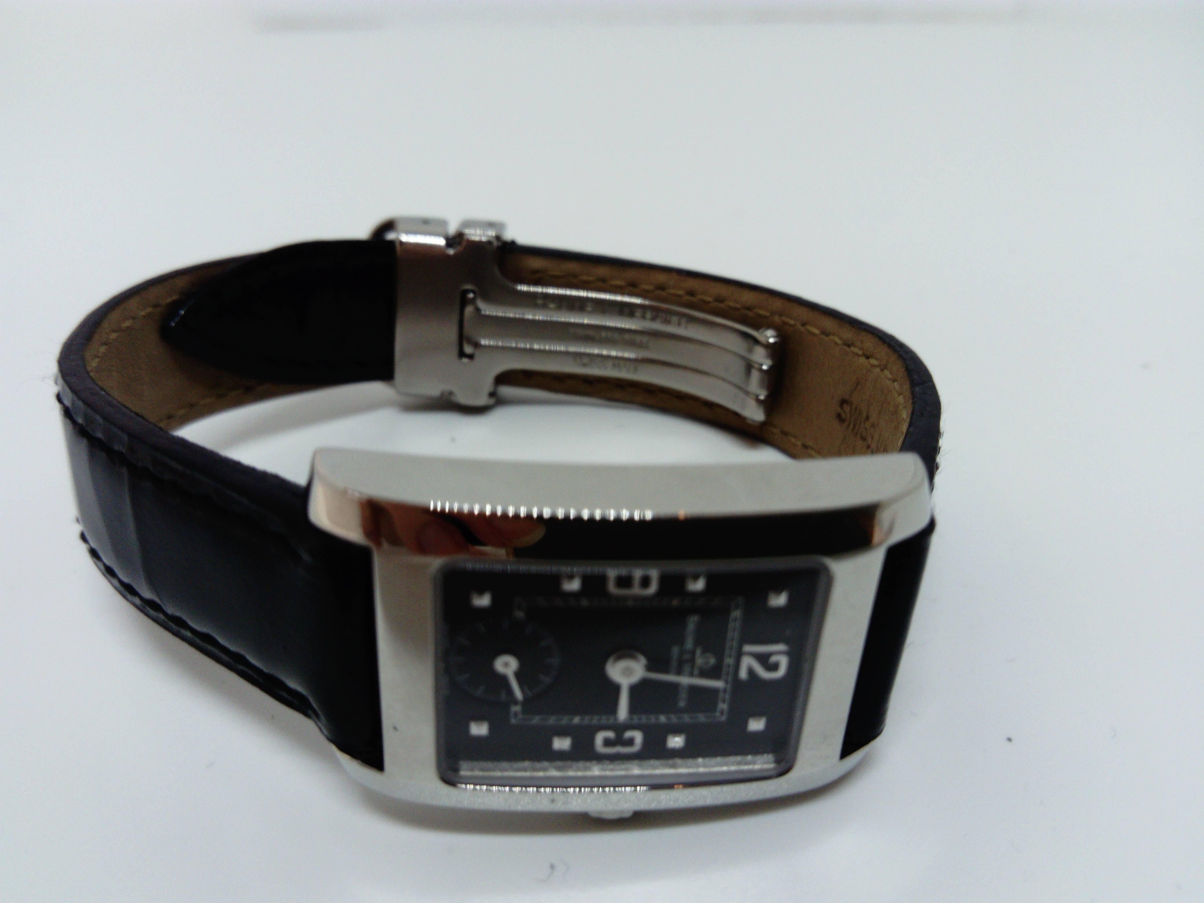 Baume & Mercier Hampton Woman Quartz Black Dial Wristwatch 1