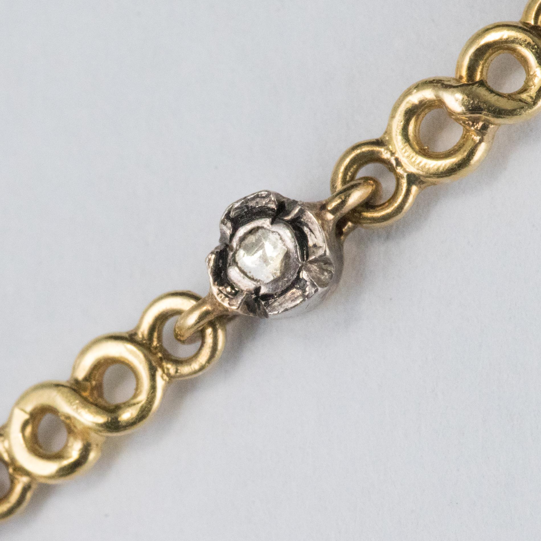 Baume 5.87 Carat Opal Diamond Gold Necklace 5