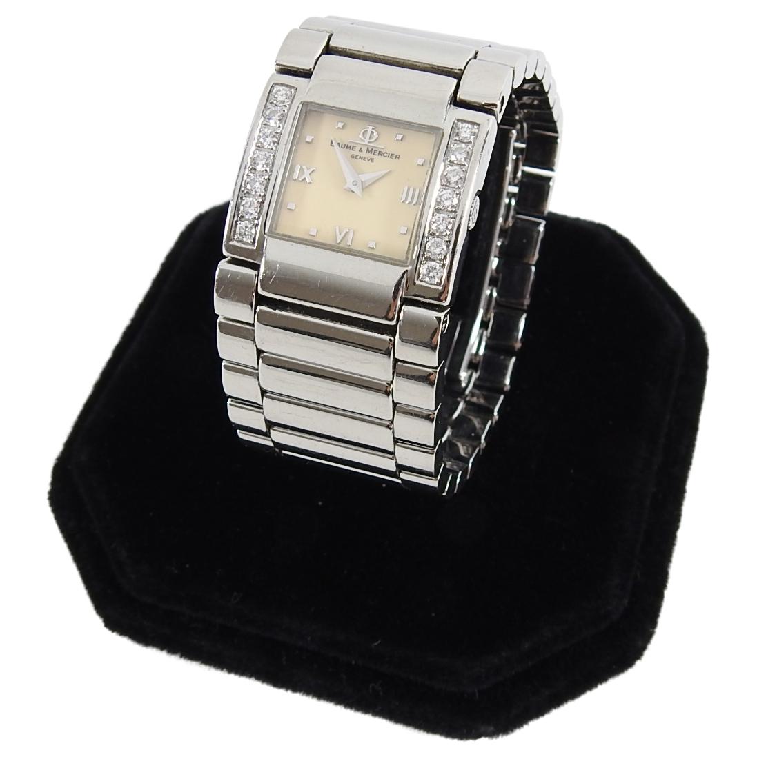 baume mercier tank watch