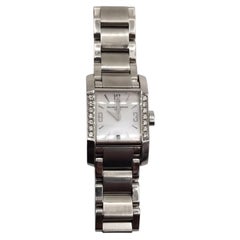 Baume & Mercier Reloj de pulsera Hampton Diamond para señora Esfera nacarada de 30 mm