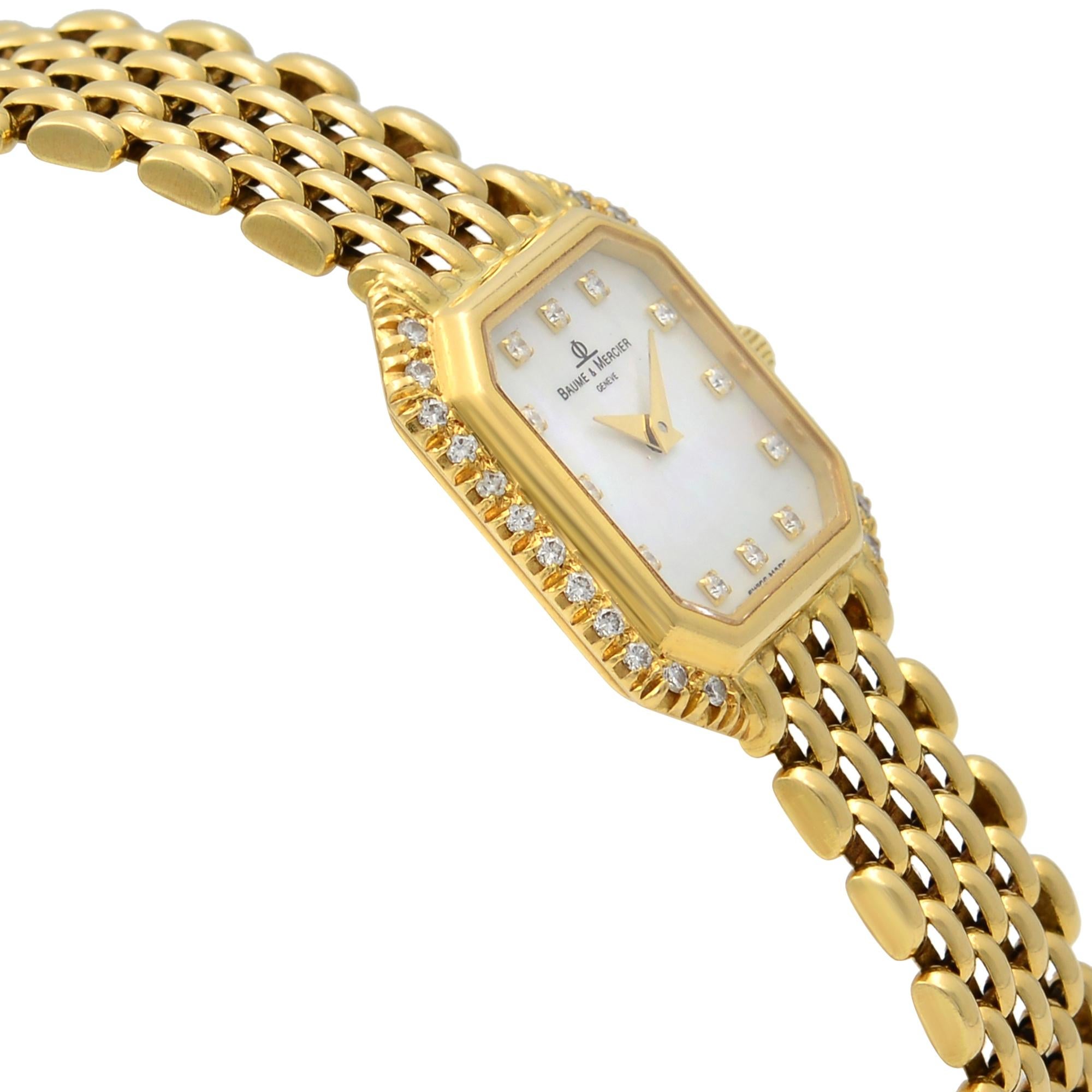 montre femme baume et mercier