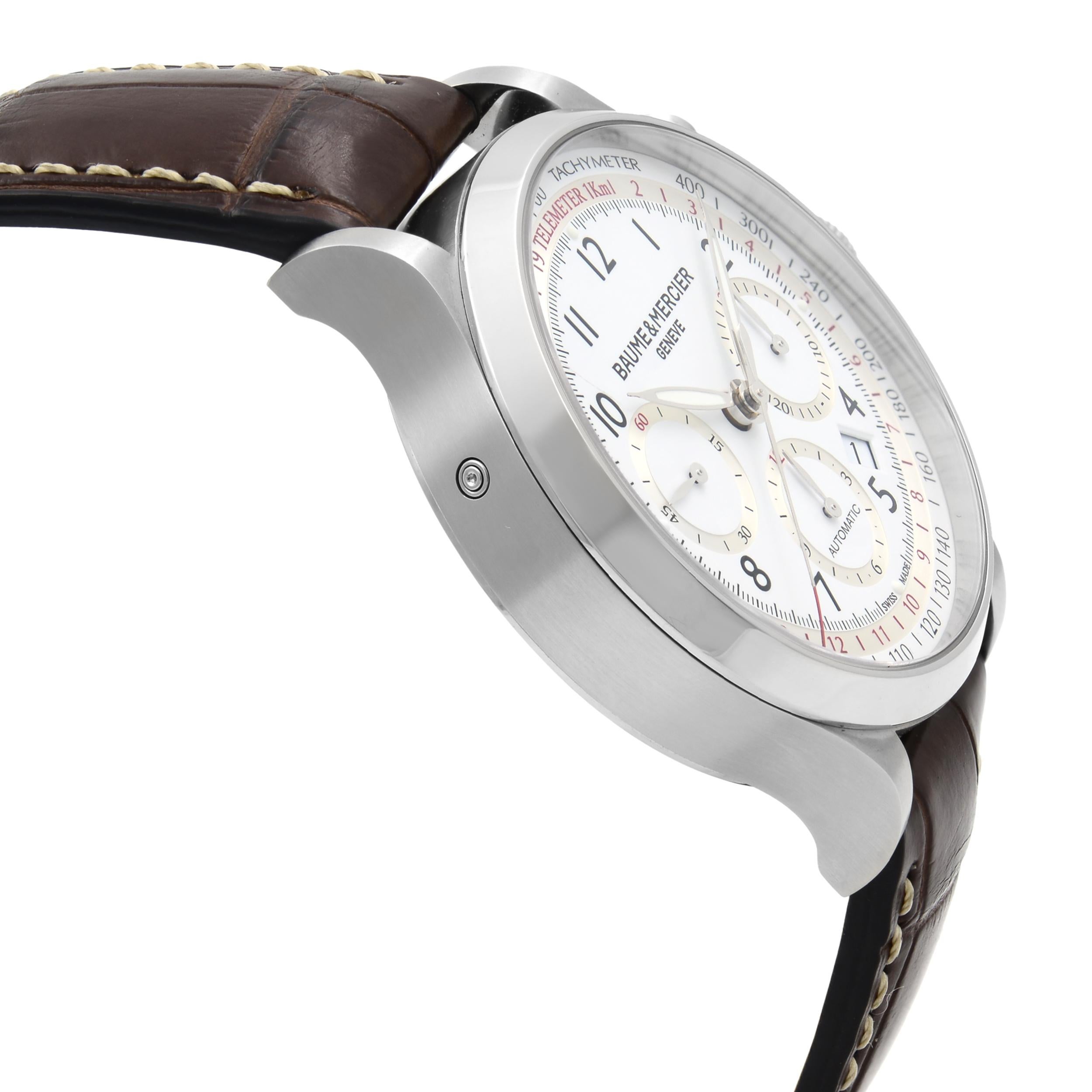 baume et mercier capeland chronograph