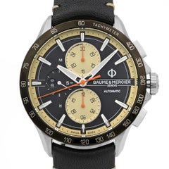 Baume et Mercier Clifton Club Chronographe Tachymètre Automatique Montre Homme 10434