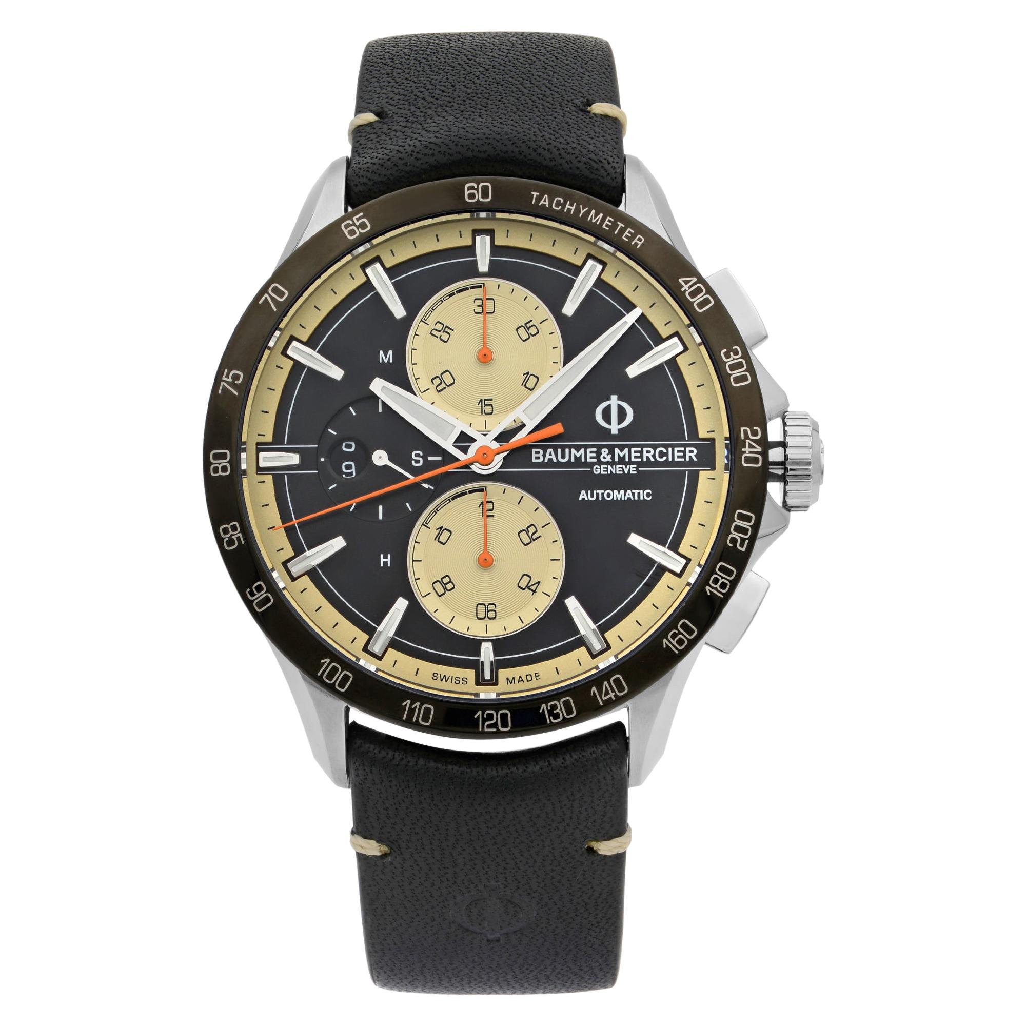 Baume et Mercier Clifton Club Chronograph Tachymeter Automatic Men’s Watch 10434