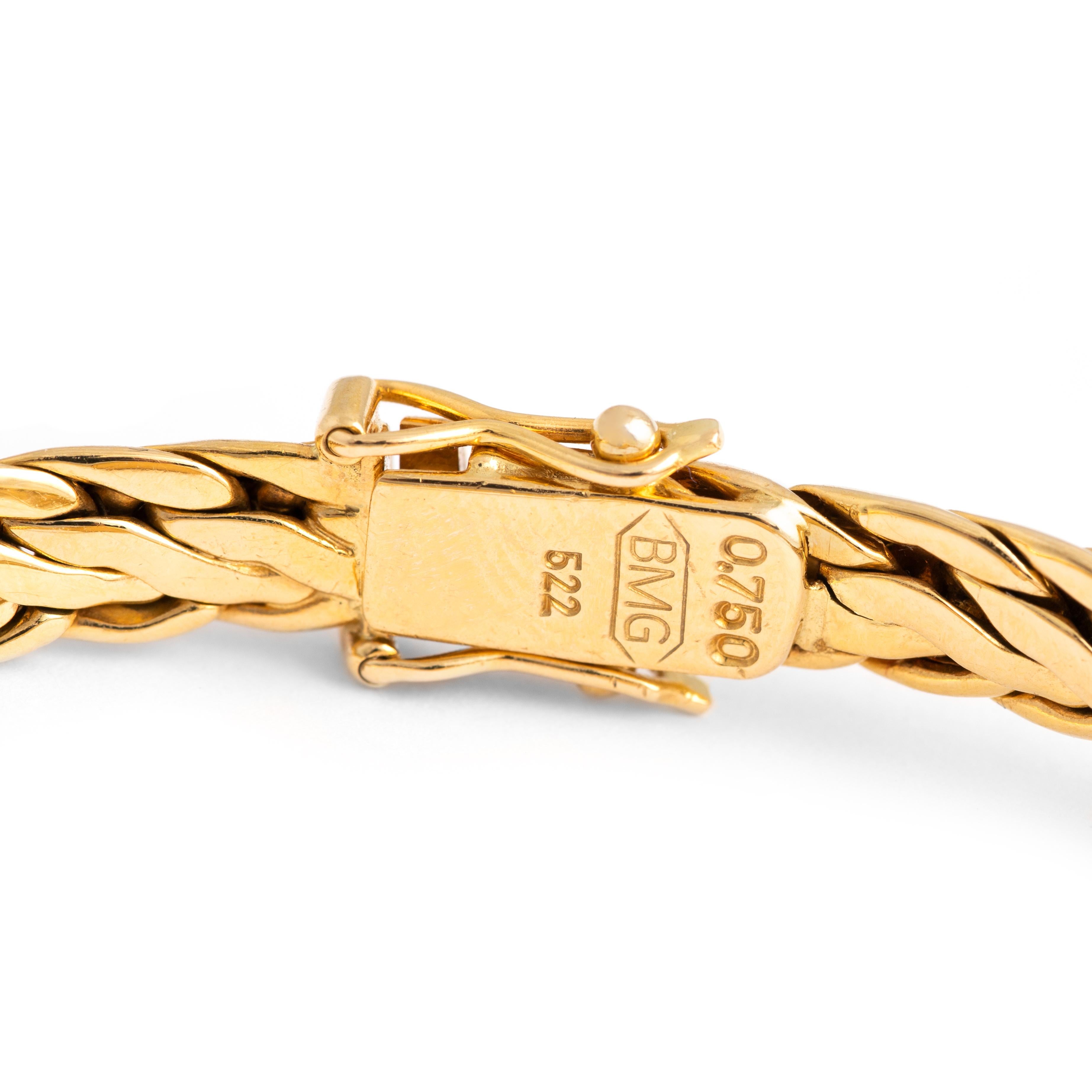 Baume Et Mercier Diamond Ruby 18k Yellow Gold Wristwatch 2