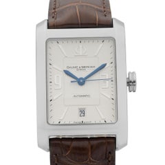 Baume et Mercier Hampton Classic Steel Silver Dial Automatic Mens Watch MOA08822