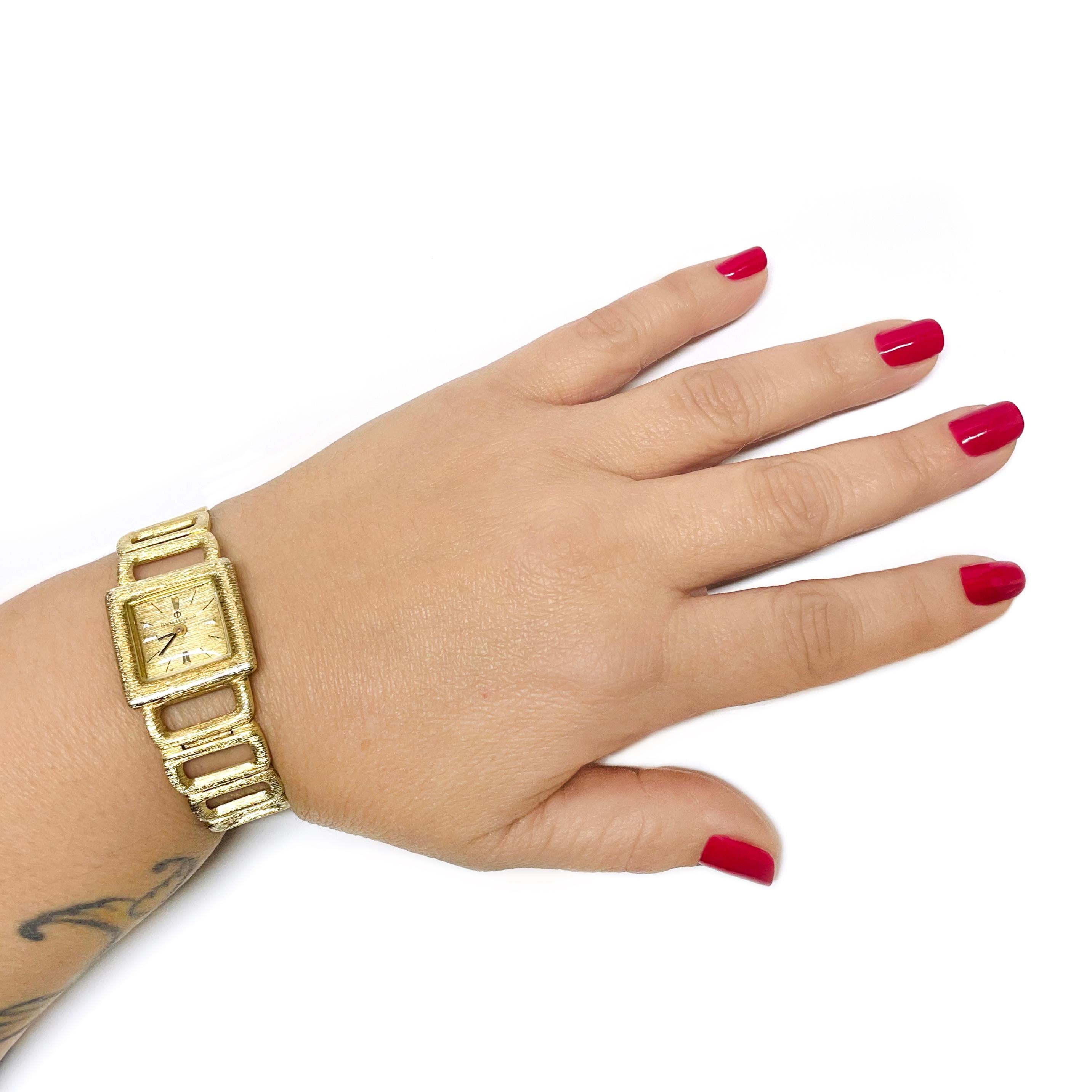 Retro Baume et Mercier Yellow Gold Wristwatch