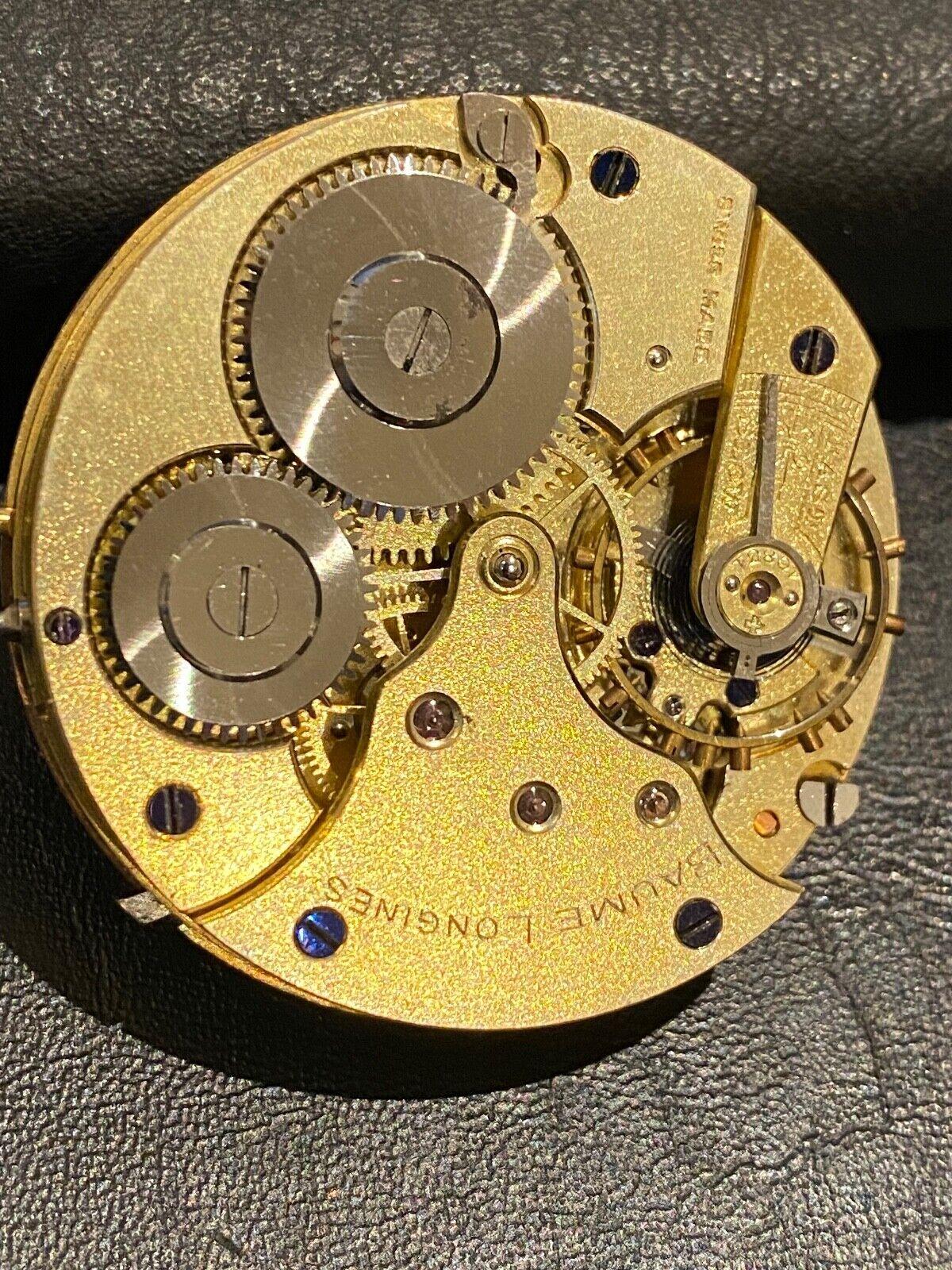 Femenino o masculino Movimiento de reloj de bolsillo Baume Longines en venta