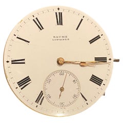 Retro Baume Longines Pocket Watch Movement