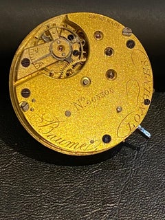 Baume Longines Swiss Pocket Watch Movement, 30mm, # 665305.