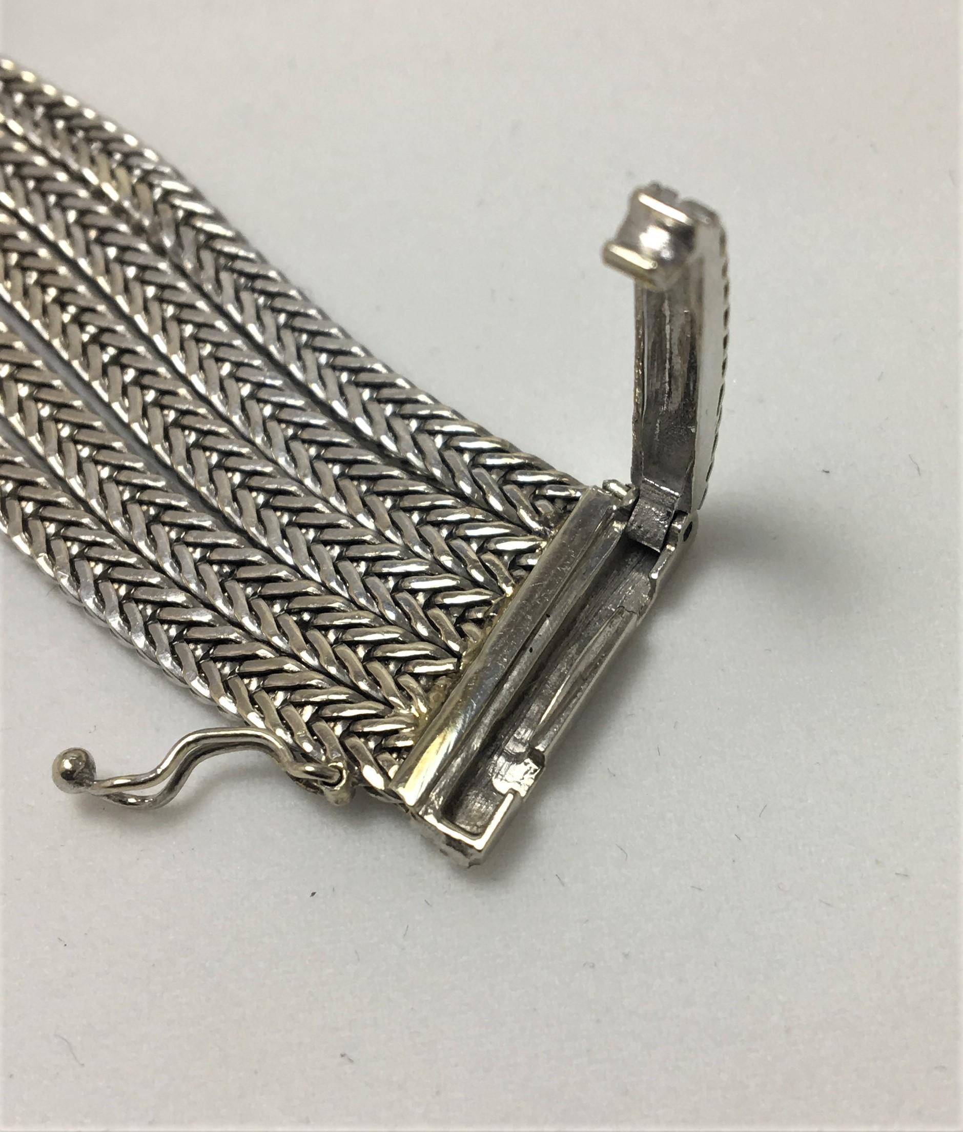 Baume & Mercier Vintage Emerald and Diamond Bracelet Watch 1