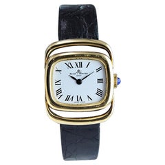 Baume Mercier: 18 Karat Gelbgold Midcentury-Uhr, einst im Besitz von Jerry Lewis