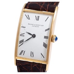 Reloj de pulsera Baume & Mercier de oro de 18 quilates