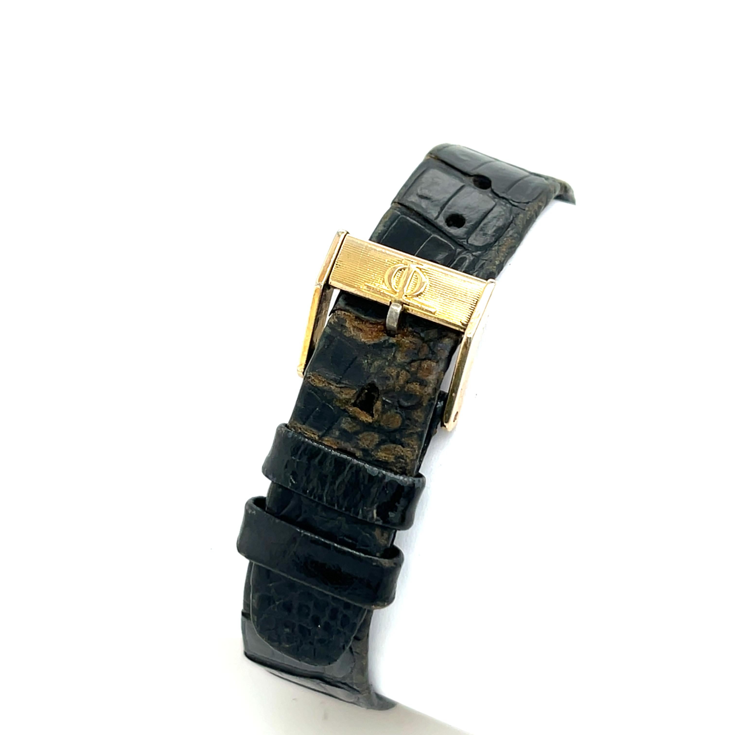 Baume & Mercier 18ct Yellow Gold Baumatic Watch For Sale 2