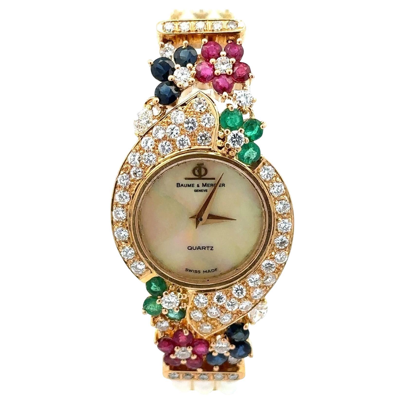 How do you date a Baume watch?