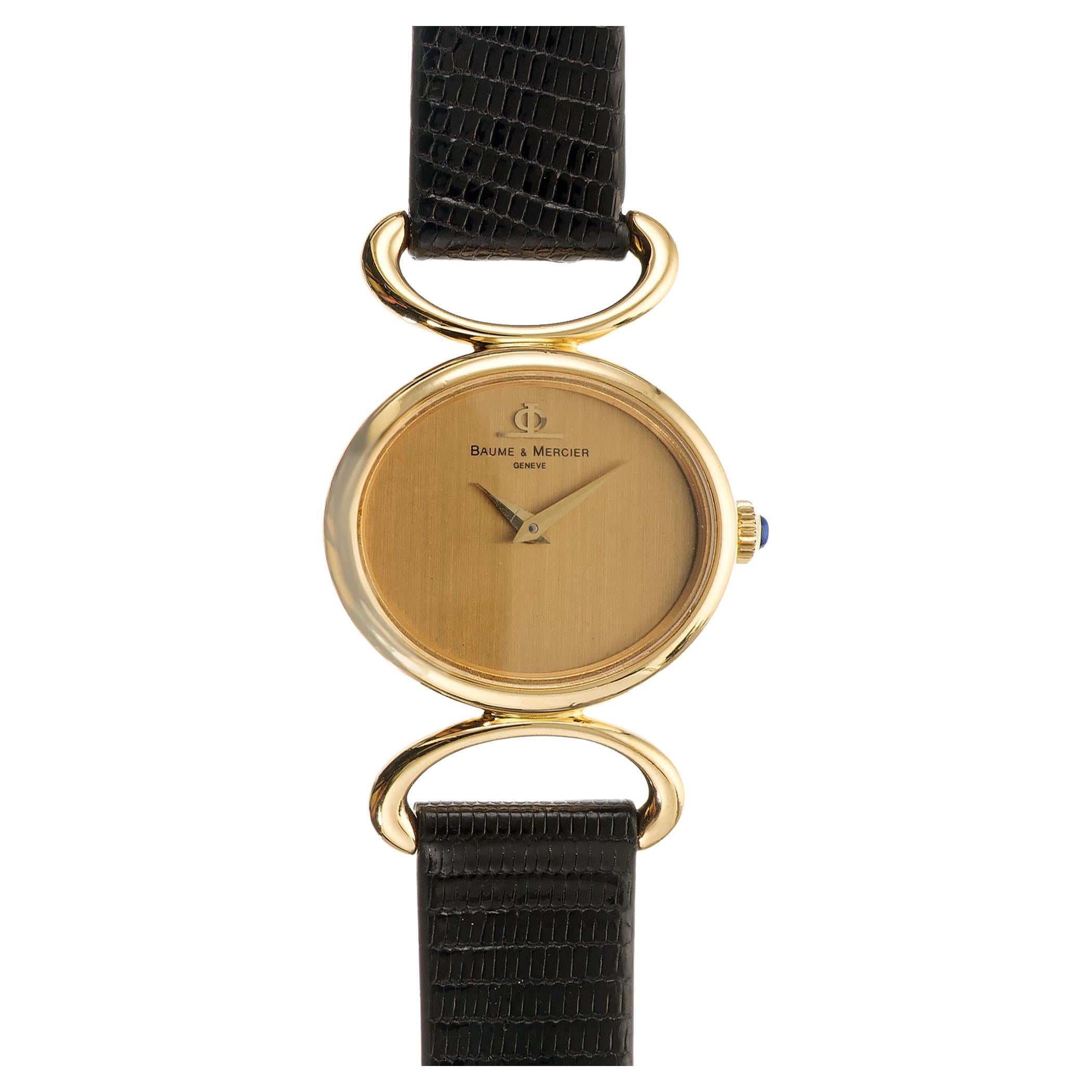 Baume & Mercier 18k Gold Ladies Wristwatch
