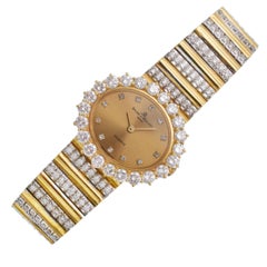Baume & Mercier 18K yellow Gold and Diamond Watch