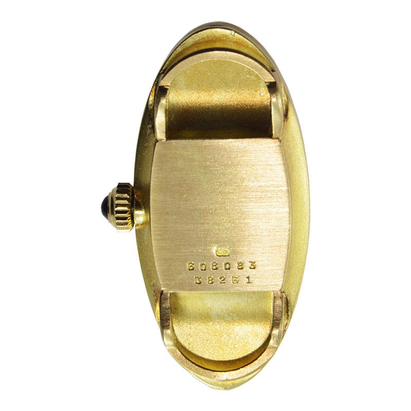 Baume & Mercier 18 Karat Yellow Gold Wristwatch Originally Sold to Jerry Lewis 5