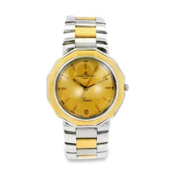 Baume & Mercier 5231 18k Yellow Gold Octagonal Bezel Watch