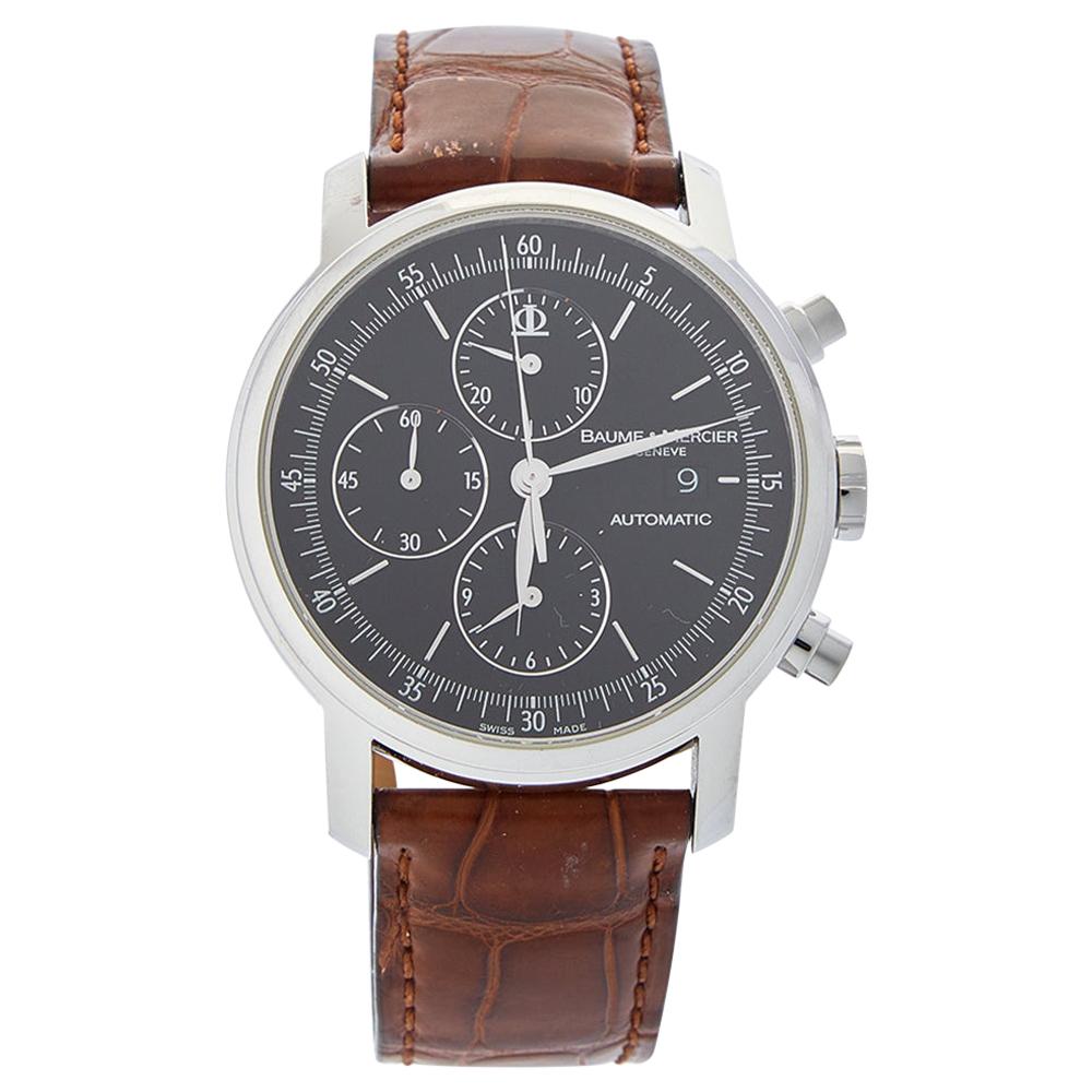 Baume & Mercier Black Classima Executive 65533 Men's Wristwatch 42mm