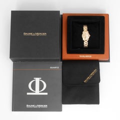 Baume & Mercier Capeland 18 Karat Yellow Gold Watch