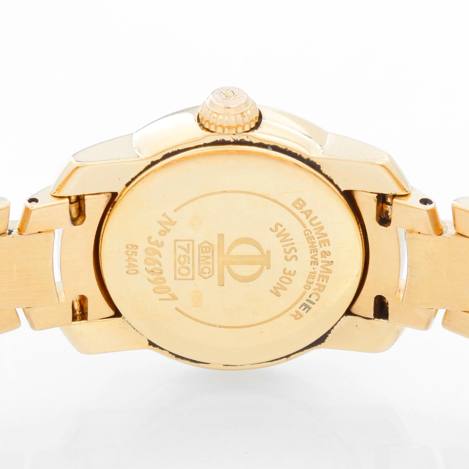 Baume & Mercier Capeland 18 Karat Yellow Gold Watch 1
