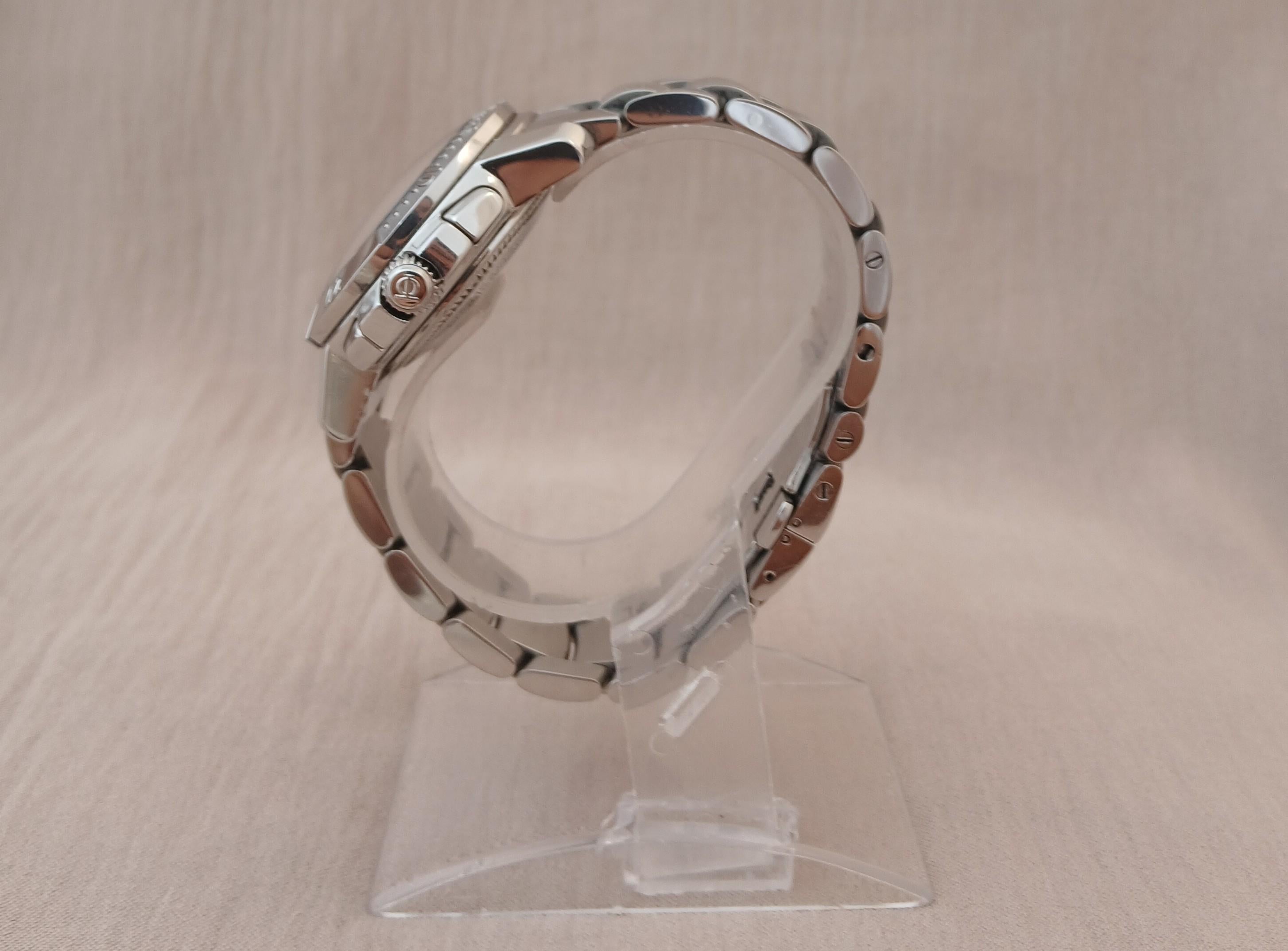 Reloj Baume & Mercier Capeland 65352 Automático Acero Esfera Negra Hombre en venta 7