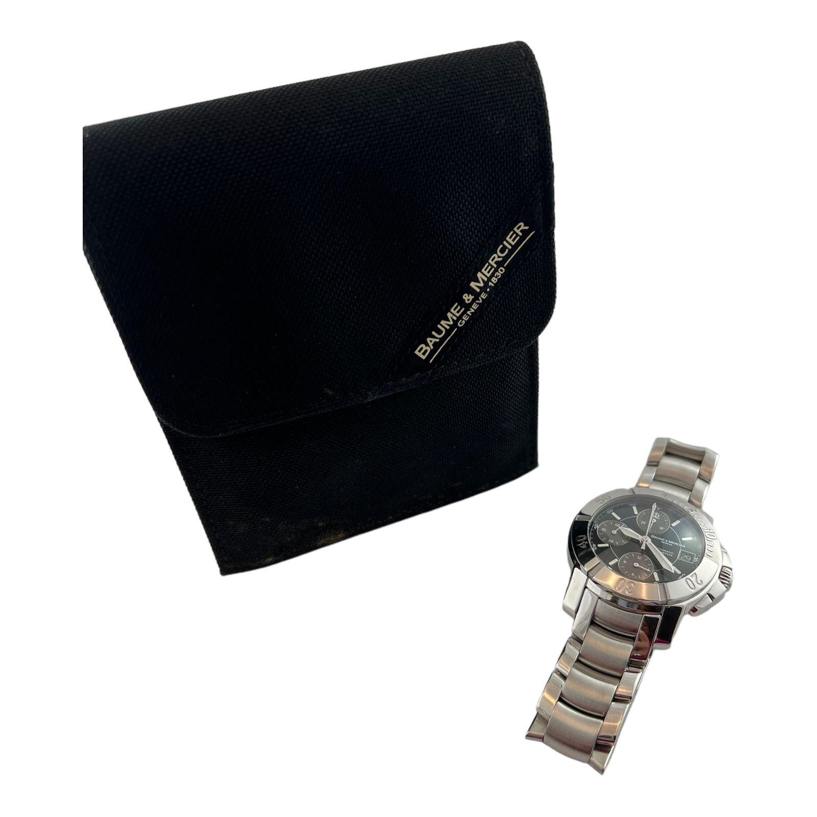 Baume & Mercier Capeland Chronograph Men's Watch 65352 Automatic 3