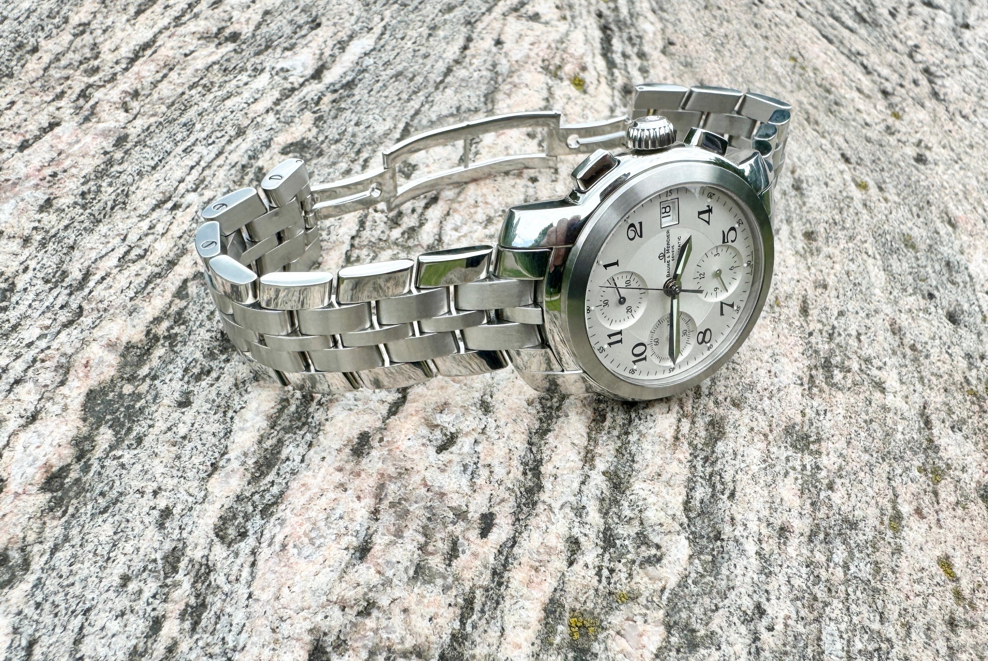 Baume & Mercier Capeland Chronograph MV0452 Edelstahl-Automatikuhr 9