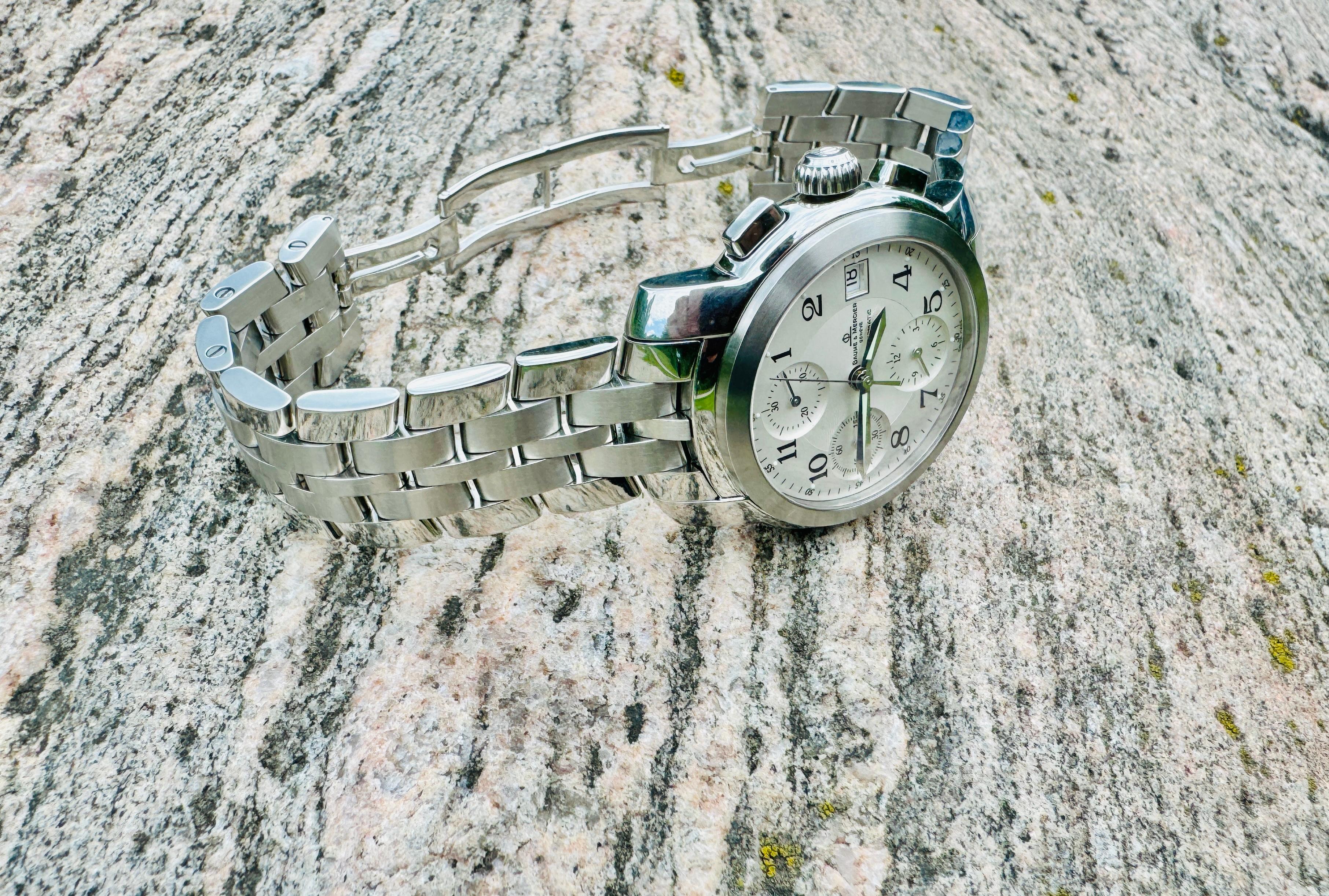 Baume & Mercier Capeland Chronograph MV0452 Edelstahl-Automatikuhr 10