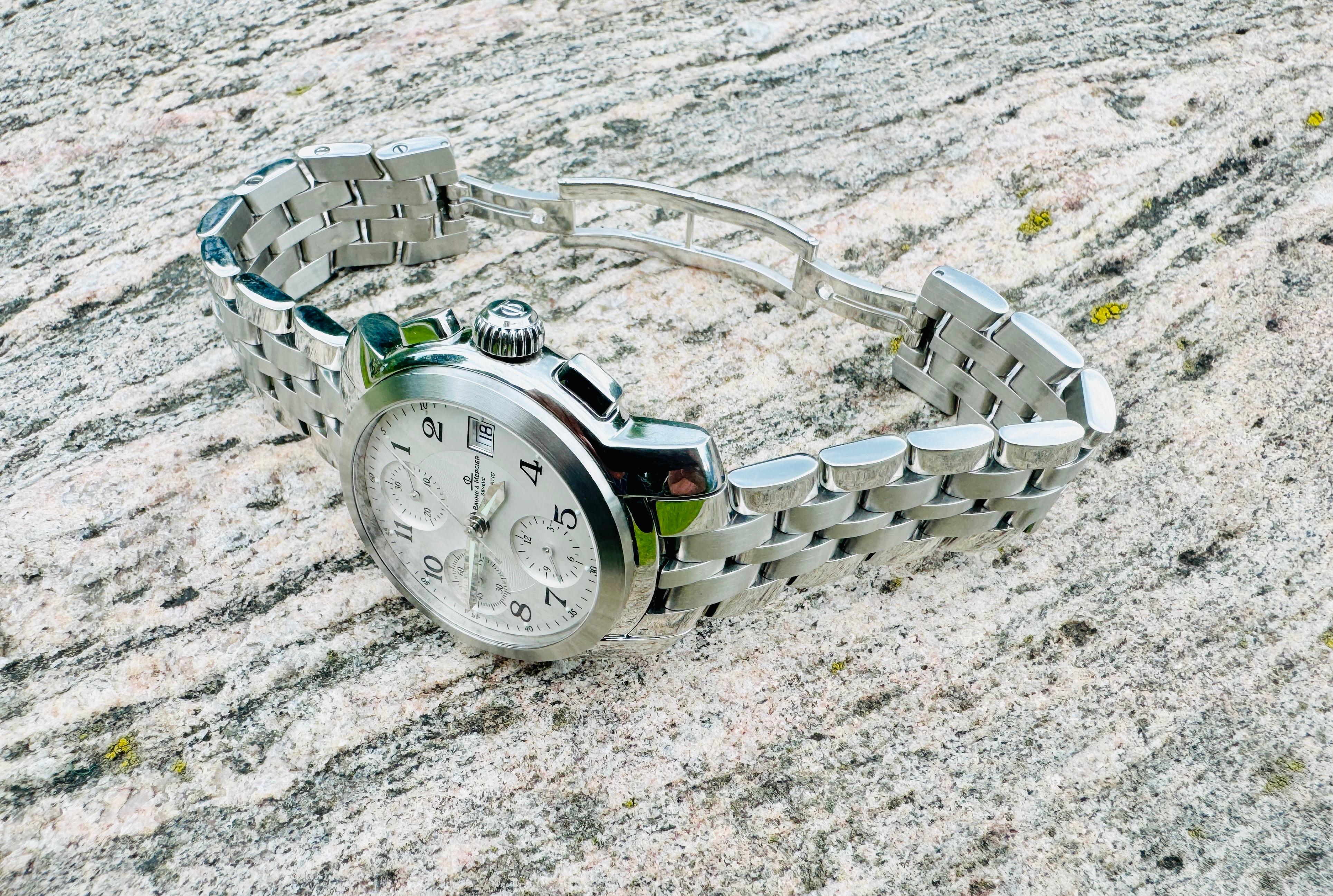 Baume & Mercier Capeland Chronograph MV0452 Edelstahl-Automatikuhr 11
