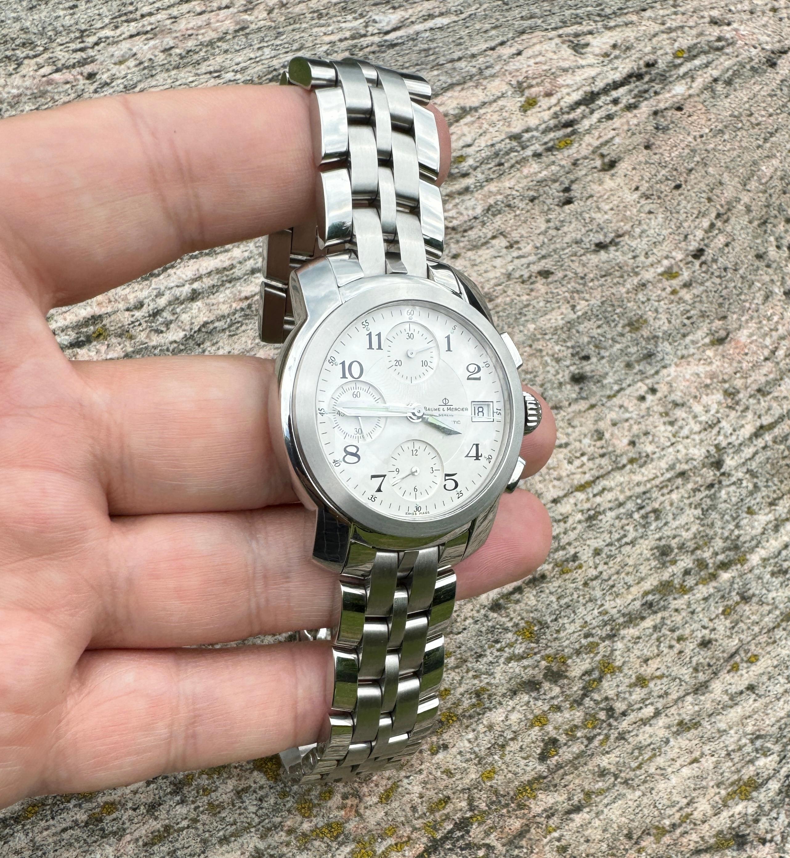 Baume & Mercier Capeland Chronograph MV0452 Edelstahl-Automatikuhr 13