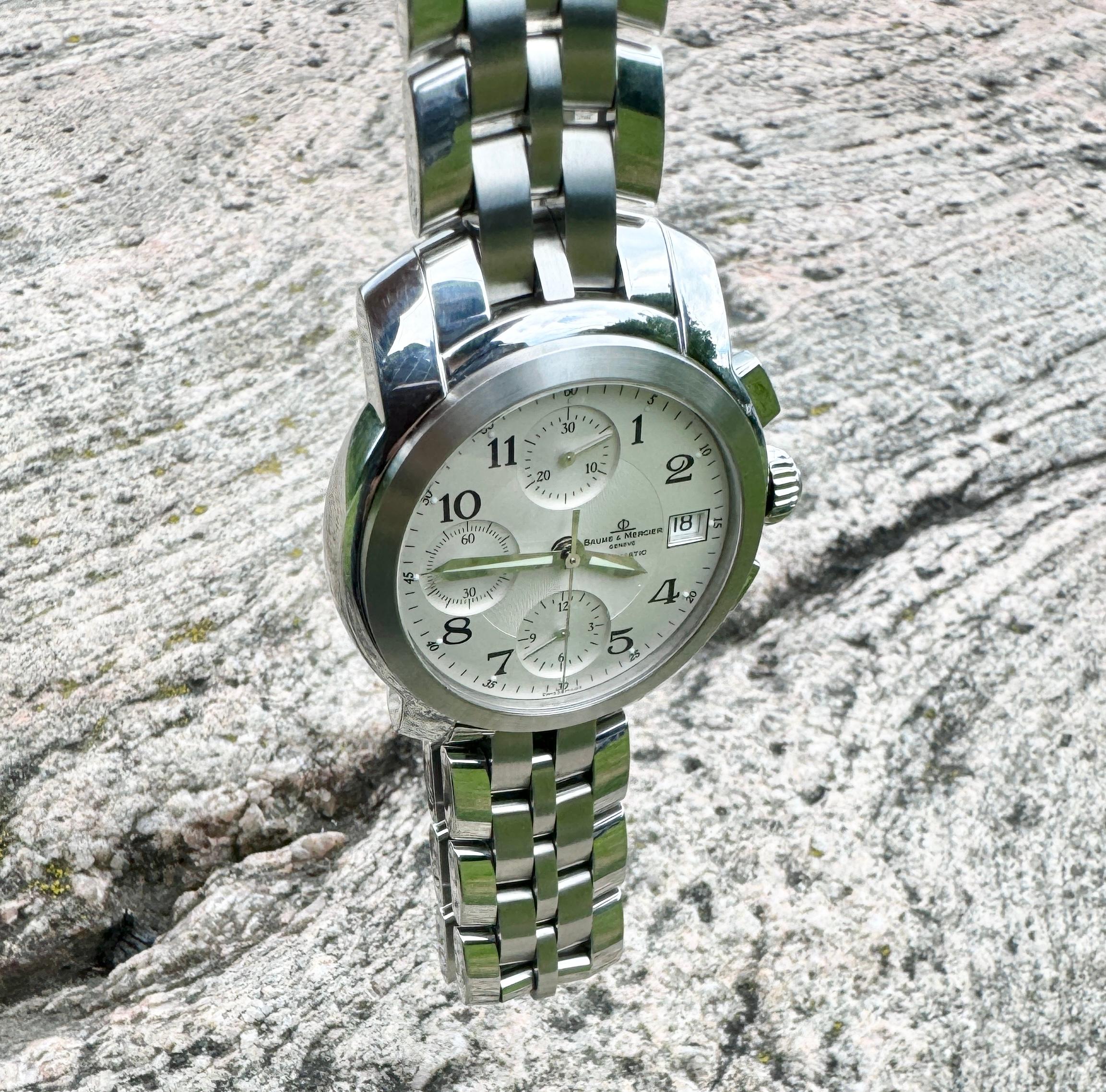 Baume & Mercier Capeland Chronograph MV0452 Edelstahl-Automatikuhr 14