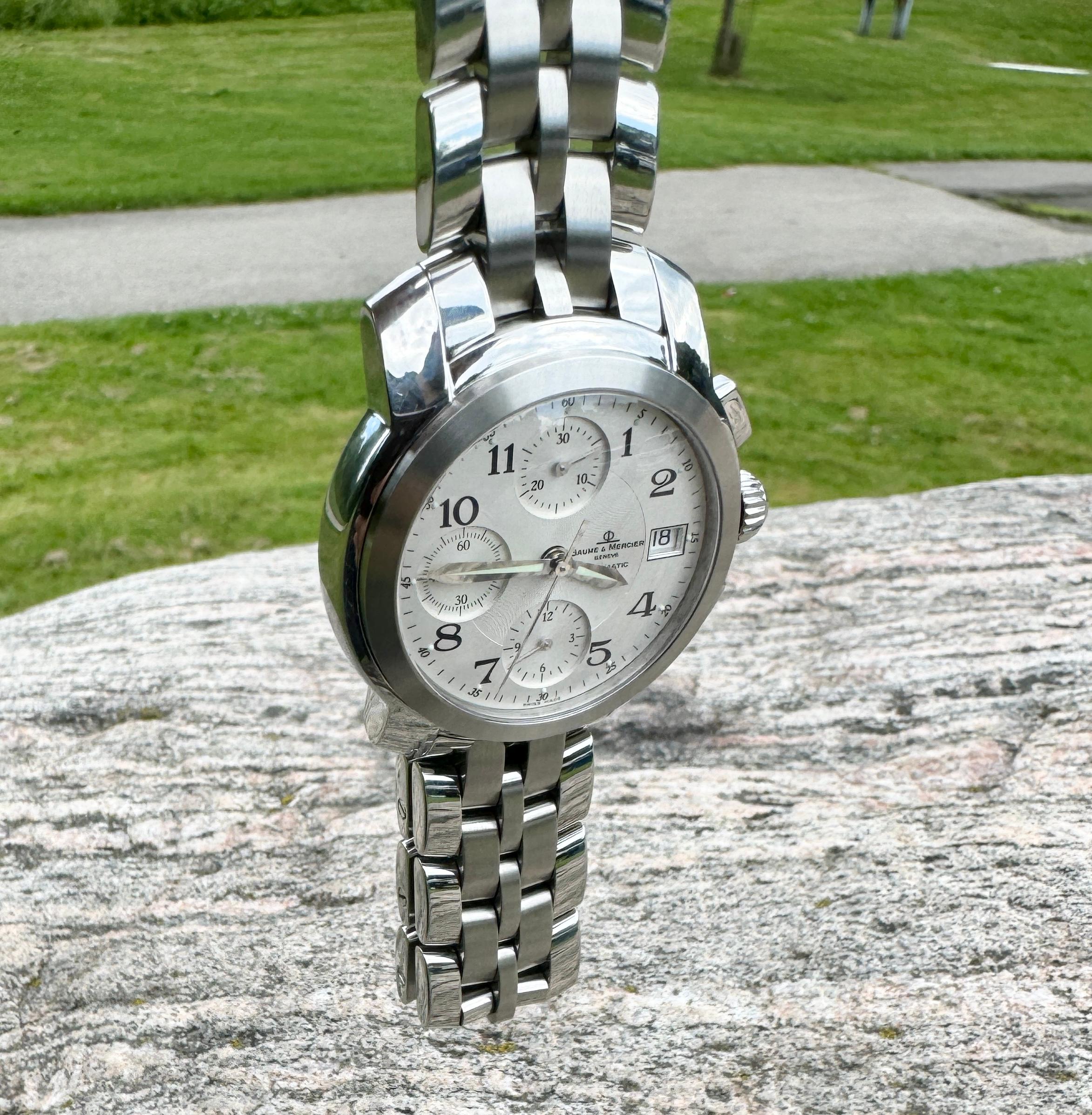 Baume & Mercier Capeland Chronograph MV0452 Edelstahl-Automatikuhr 15