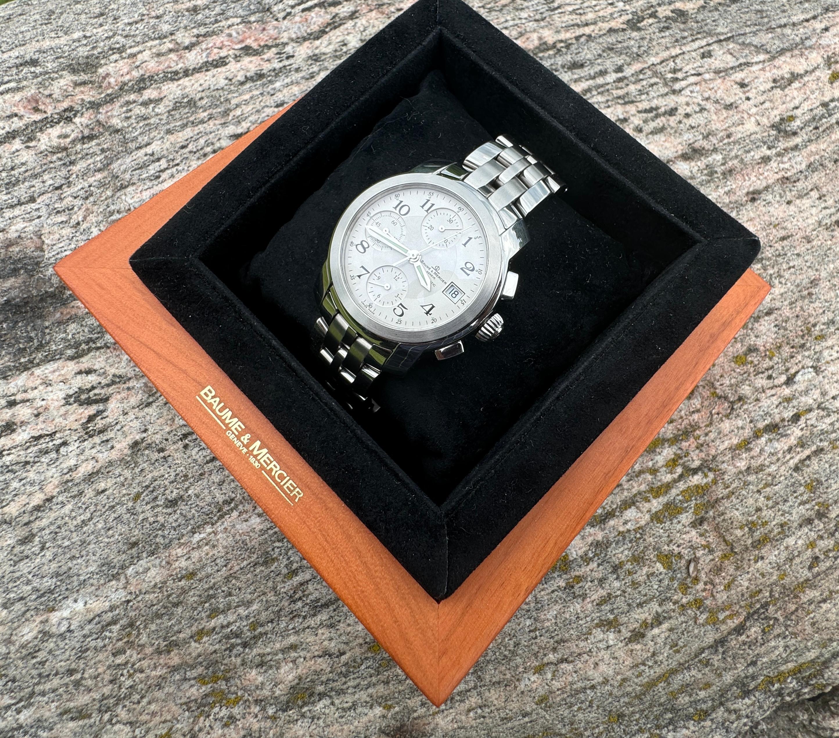 Baume & Mercier Capeland Chronograph MV0452 Edelstahl-Automatikuhr 1