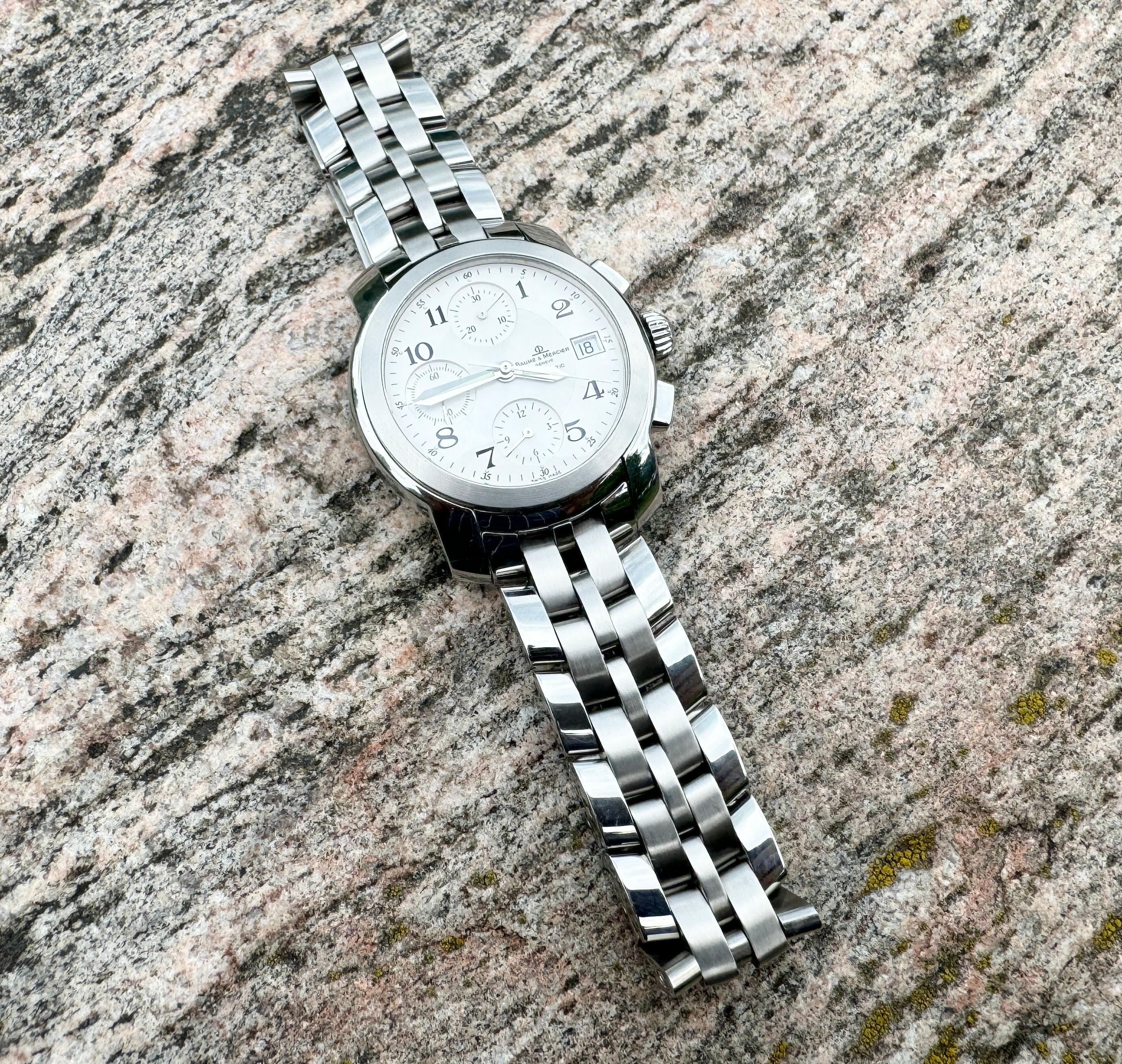 Baume & Mercier Capeland Chronograph MV0452 Edelstahl-Automatikuhr 3