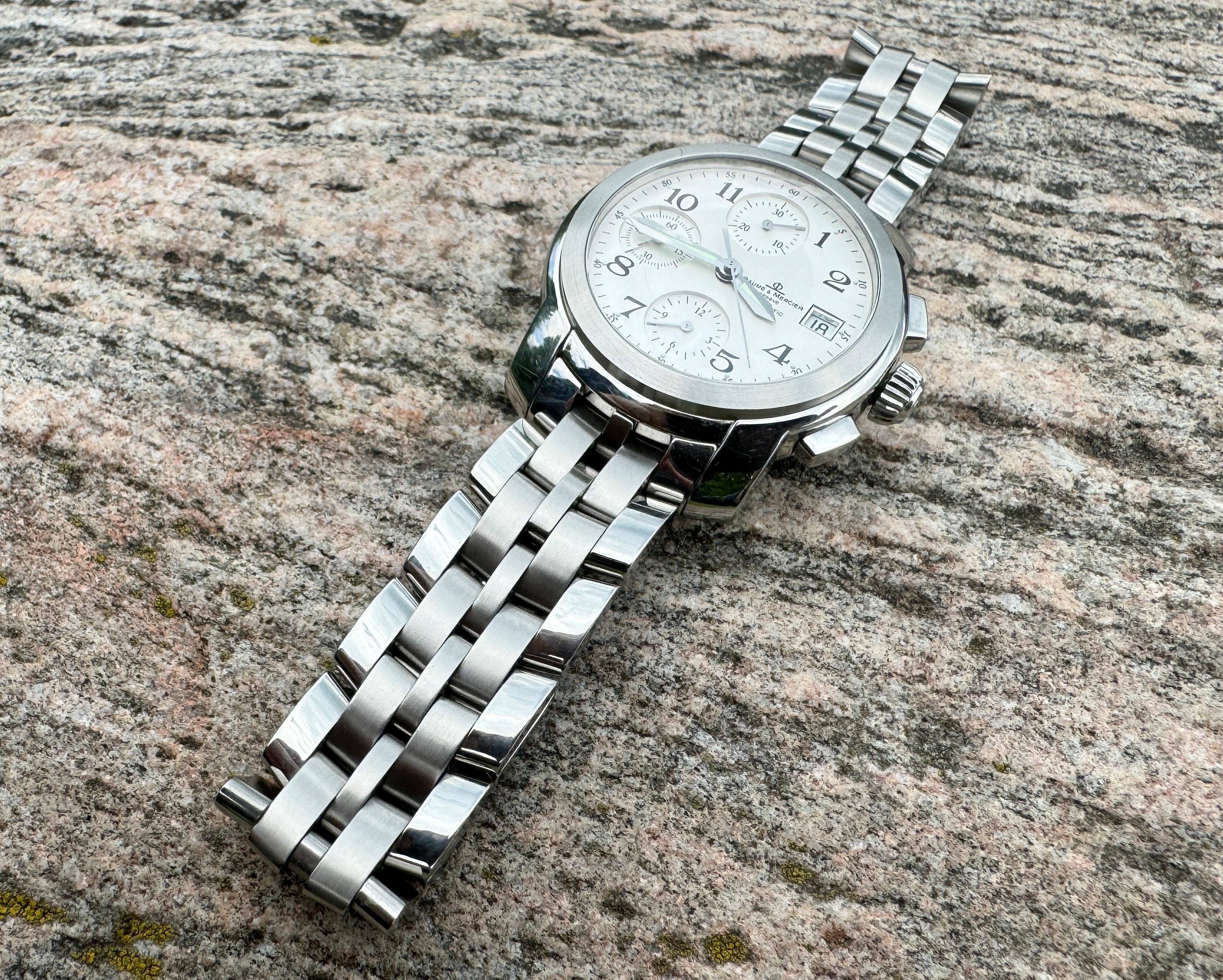 Baume & Mercier Capeland Chronograph MV0452 Edelstahl-Automatikuhr 4