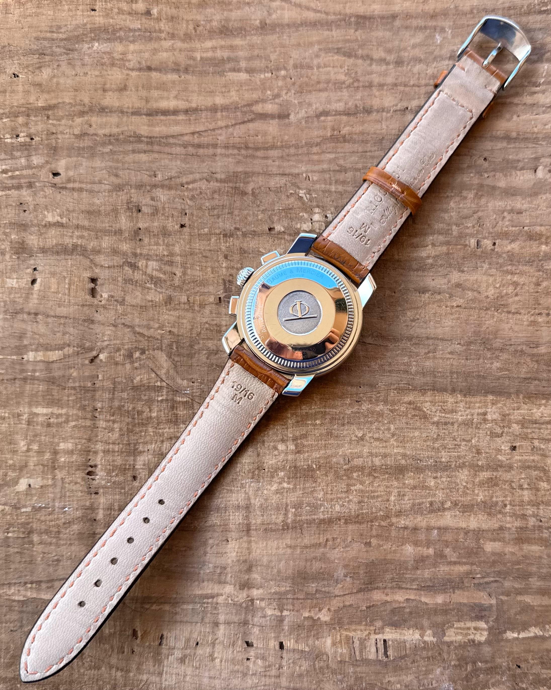 Baume & Mercier Capeland Chronograph MV045216 Automatic Watch For Sale 10