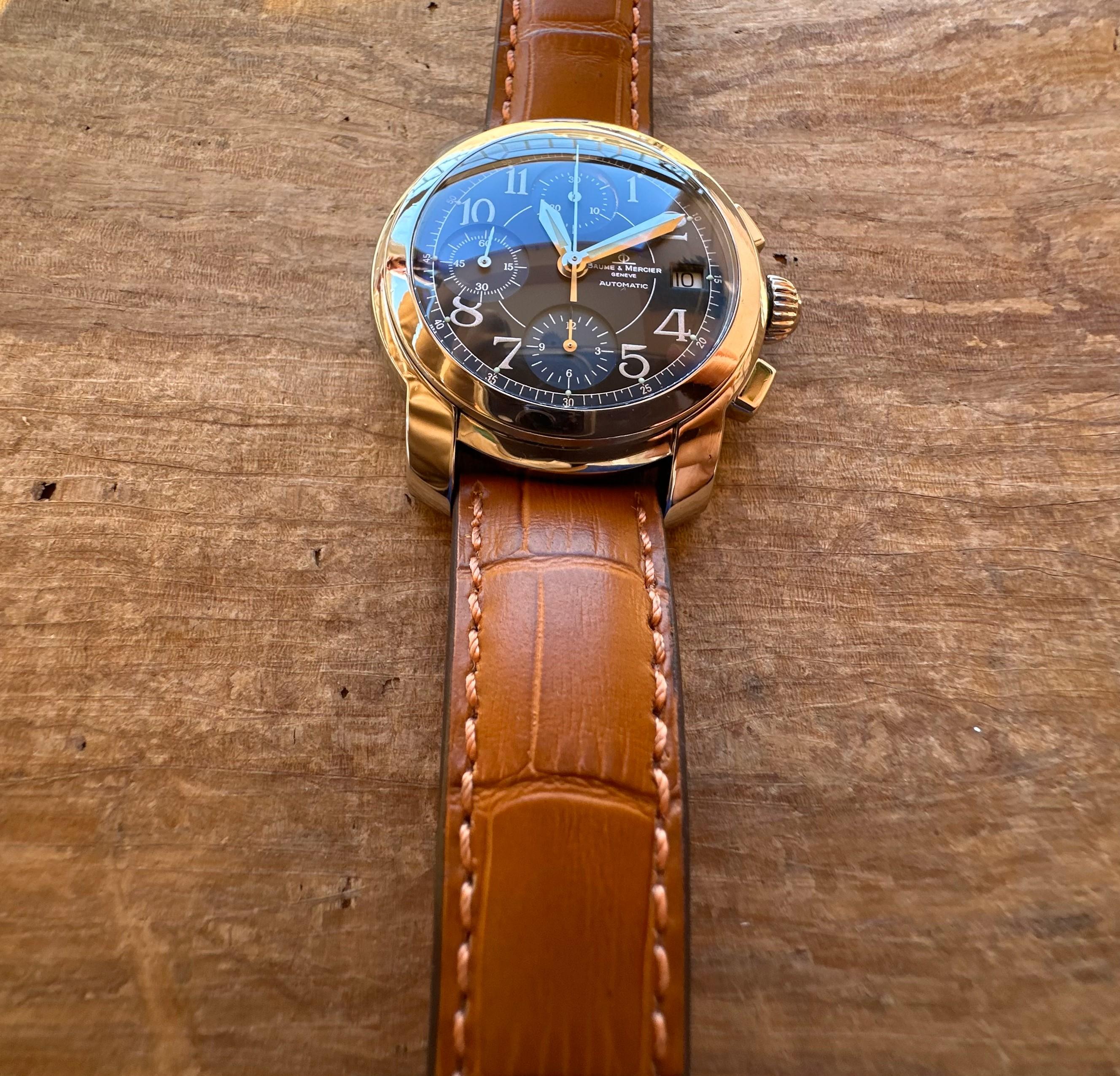 Baume & Mercier Capeland Chronograph MV045216 Automatic Watch For Sale 10