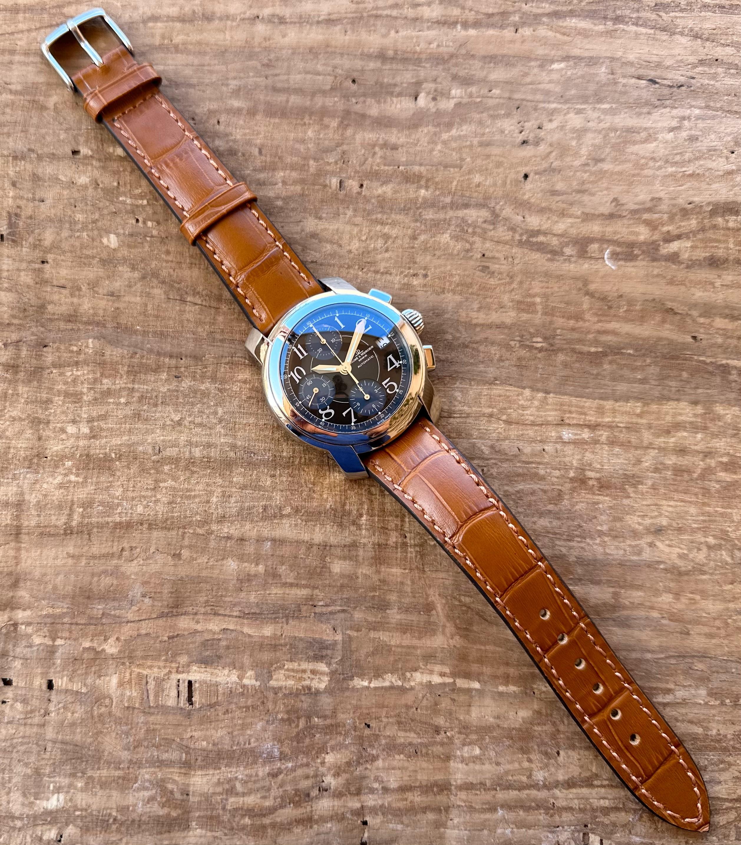 Baume & Mercier Capeland Chronograph MV045216 Automatic Watch For Sale 3