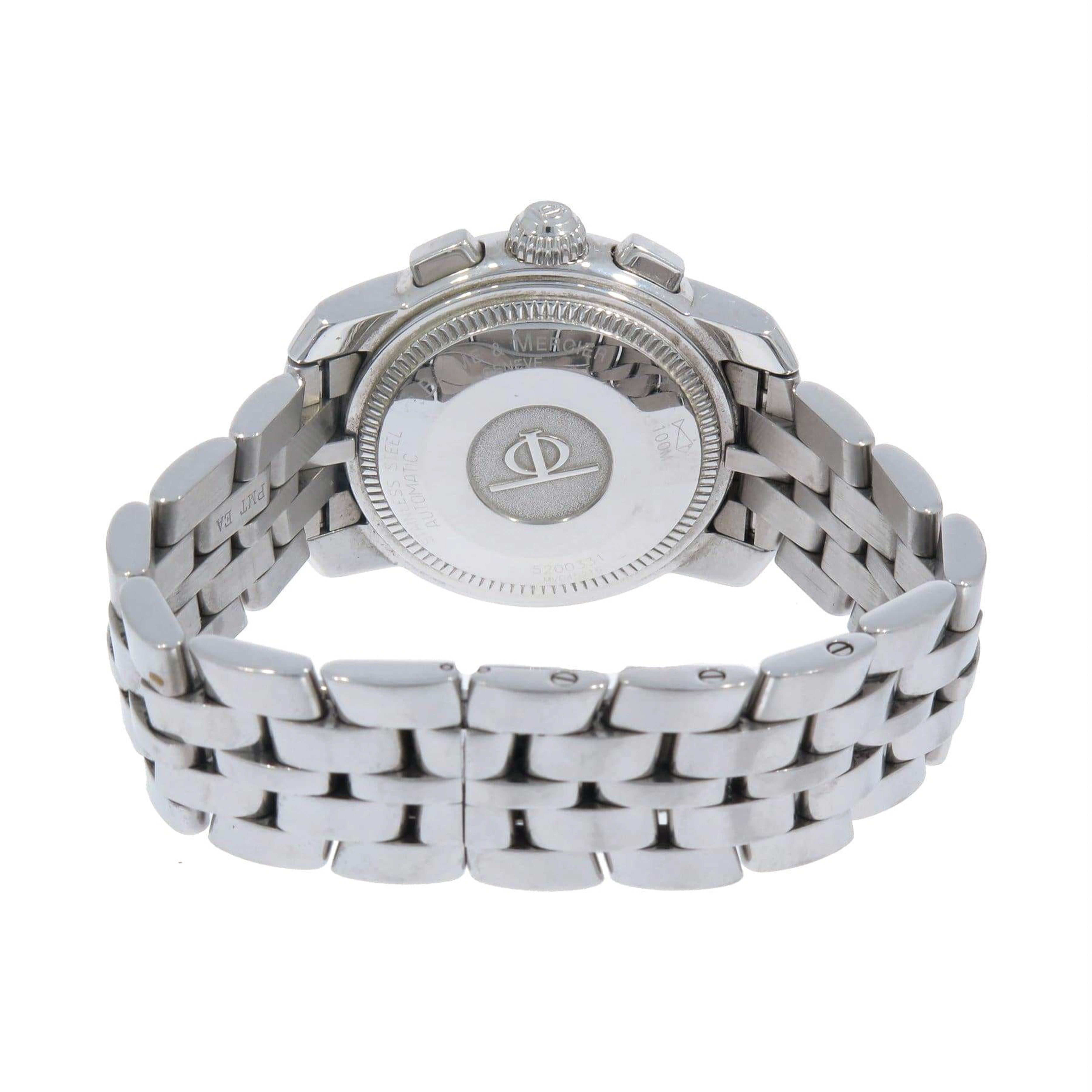 Modern Baume & Mercier Capeland Chronograph Stainless Steel