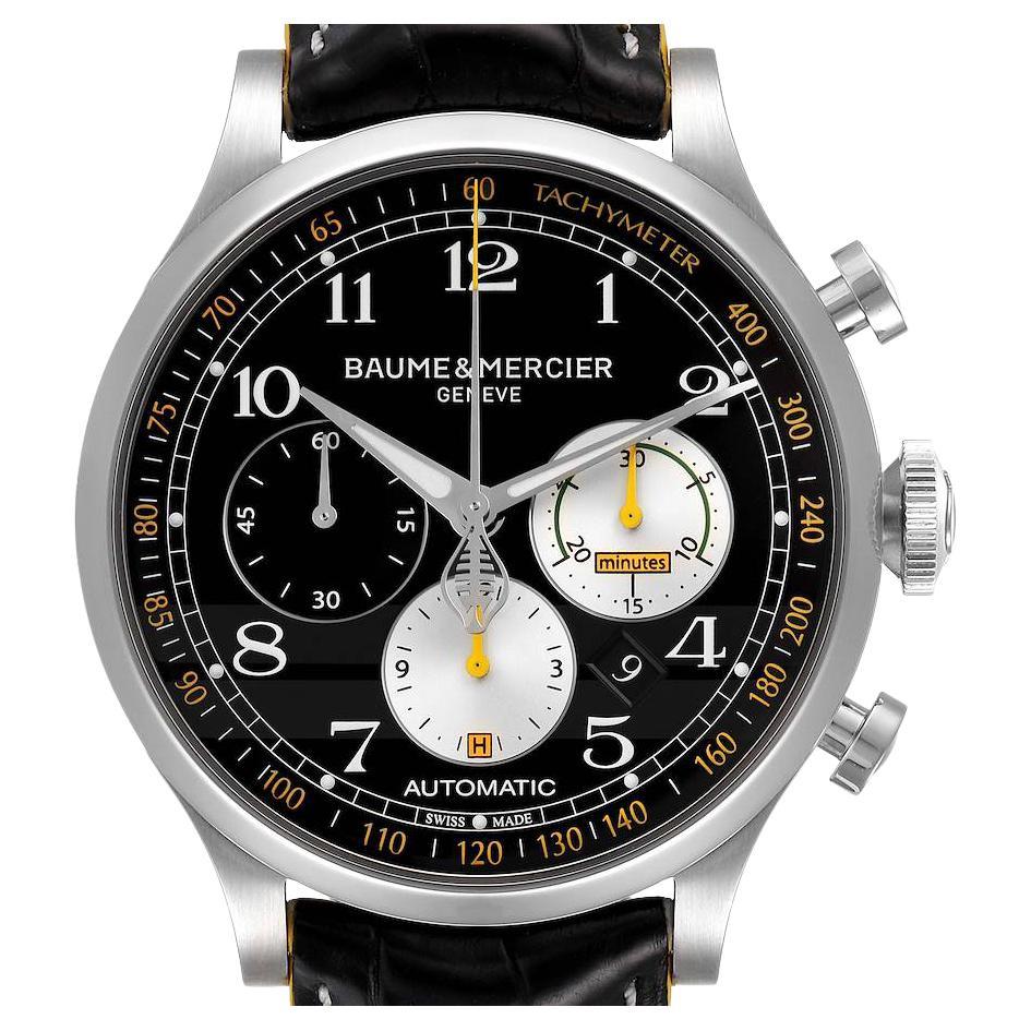 Baume Mercier Capeland Shelby Cobra Limited Steel Mens Watch 65798 For Sale
