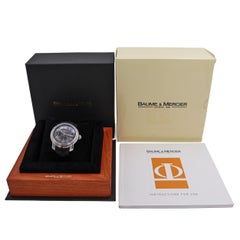 Baume & Mercier Montre automatique Capeland en acier inoxydable pour hommes