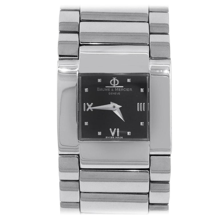 BAUME & MERCIER Vintage Catwalk Ladies Steel Black 21mm Watch Baume & Mercier Catwalk MV045219 | Ref. MV045219 Watches on  main image 4