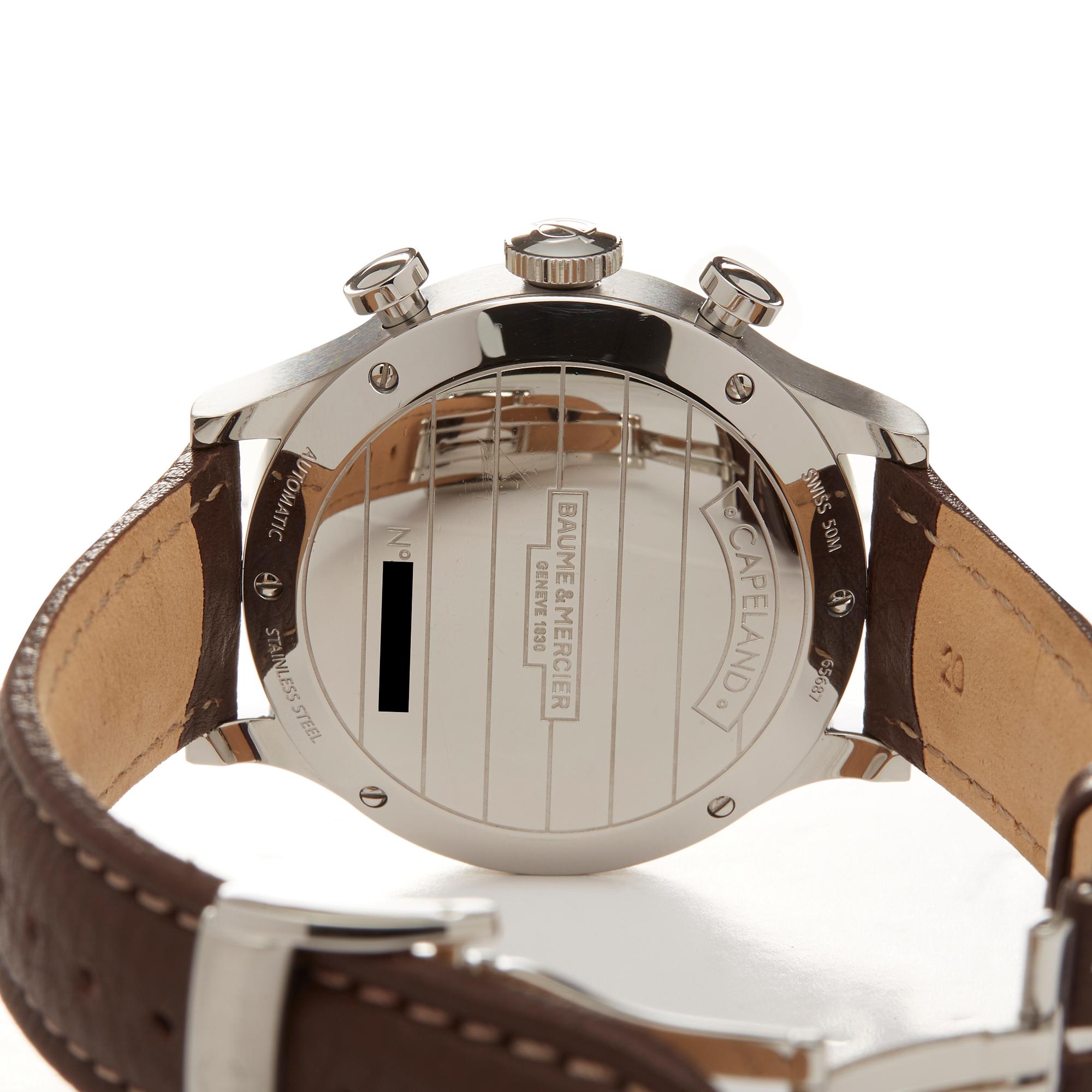Baume & Mercier Chrono Stainless Steel 65687 Wristwatch 2