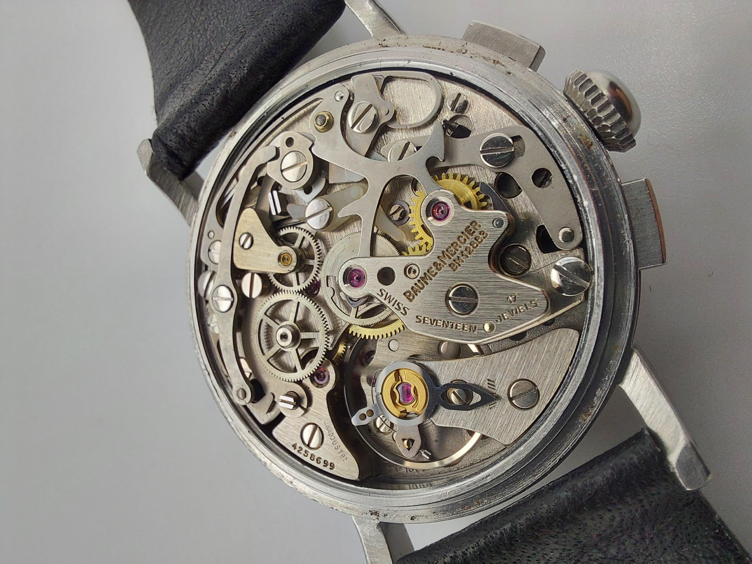 Baume & Mercier, Chronograph, Moonphase, Cal Lemania Ref. 6102.099 Wrist Watch 2